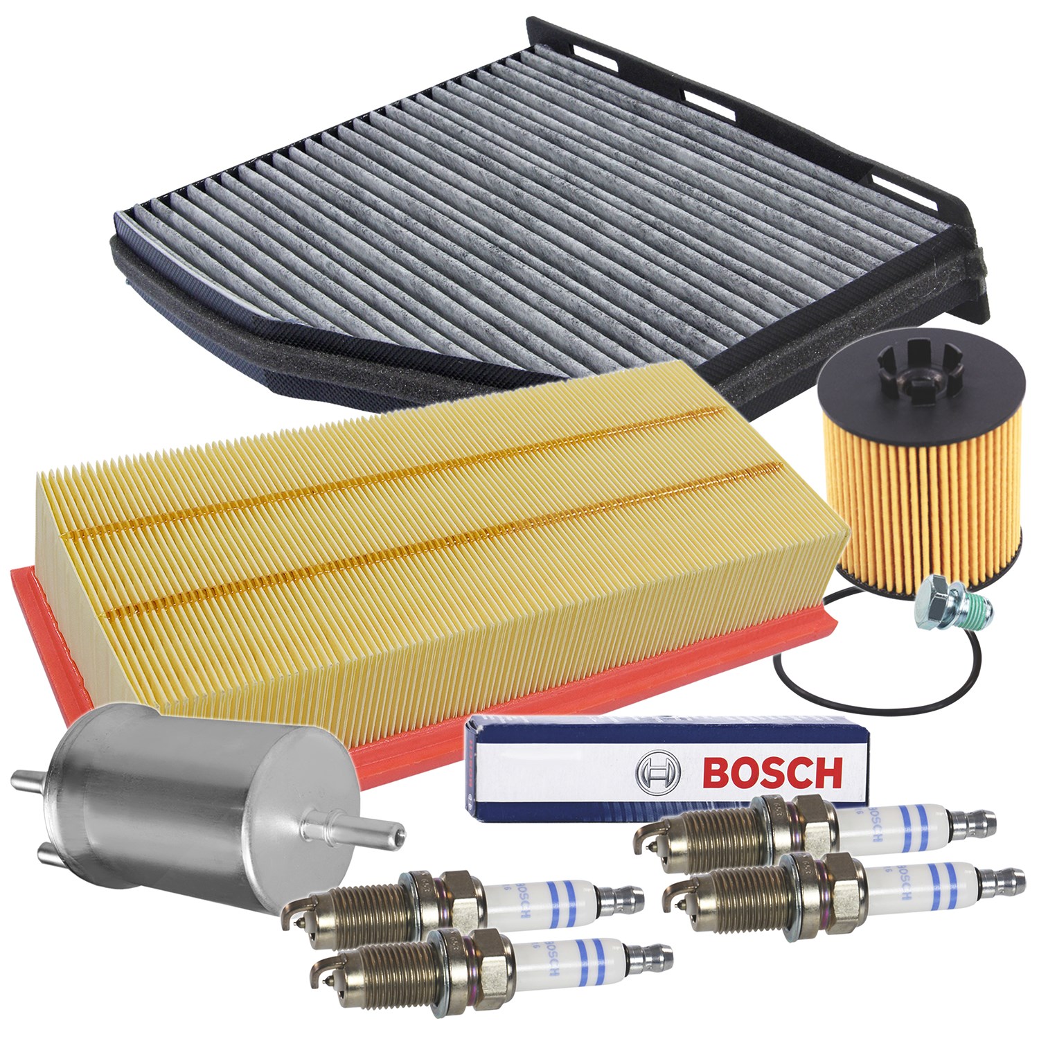 Bestprice Inspektionspaket Filtersatz SET D [Hersteller-Nr. 10694547] für VW