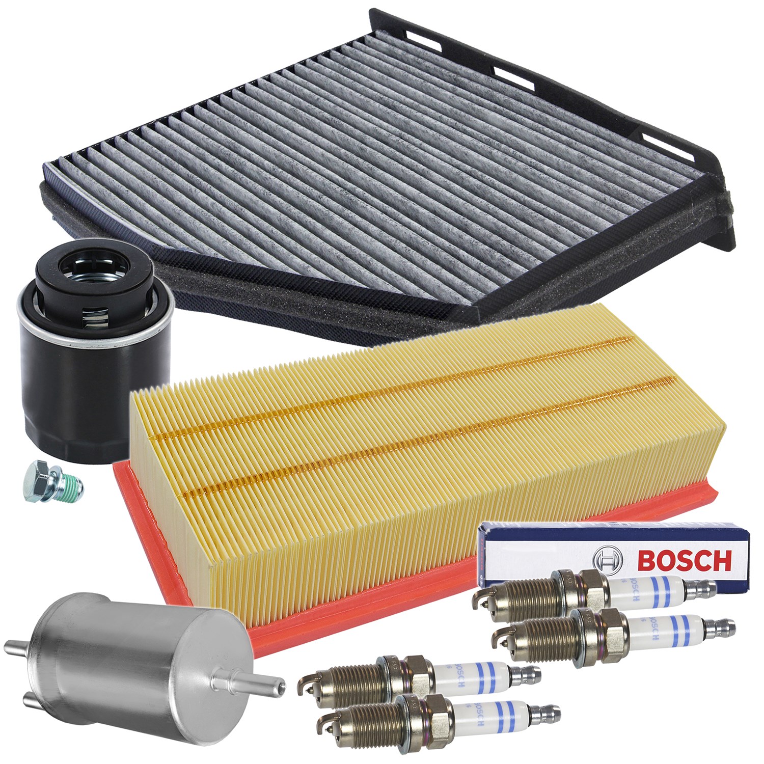 Bestprice Inspektionspaket Filtersatz SET D [Hersteller-Nr. 10694551] für VW