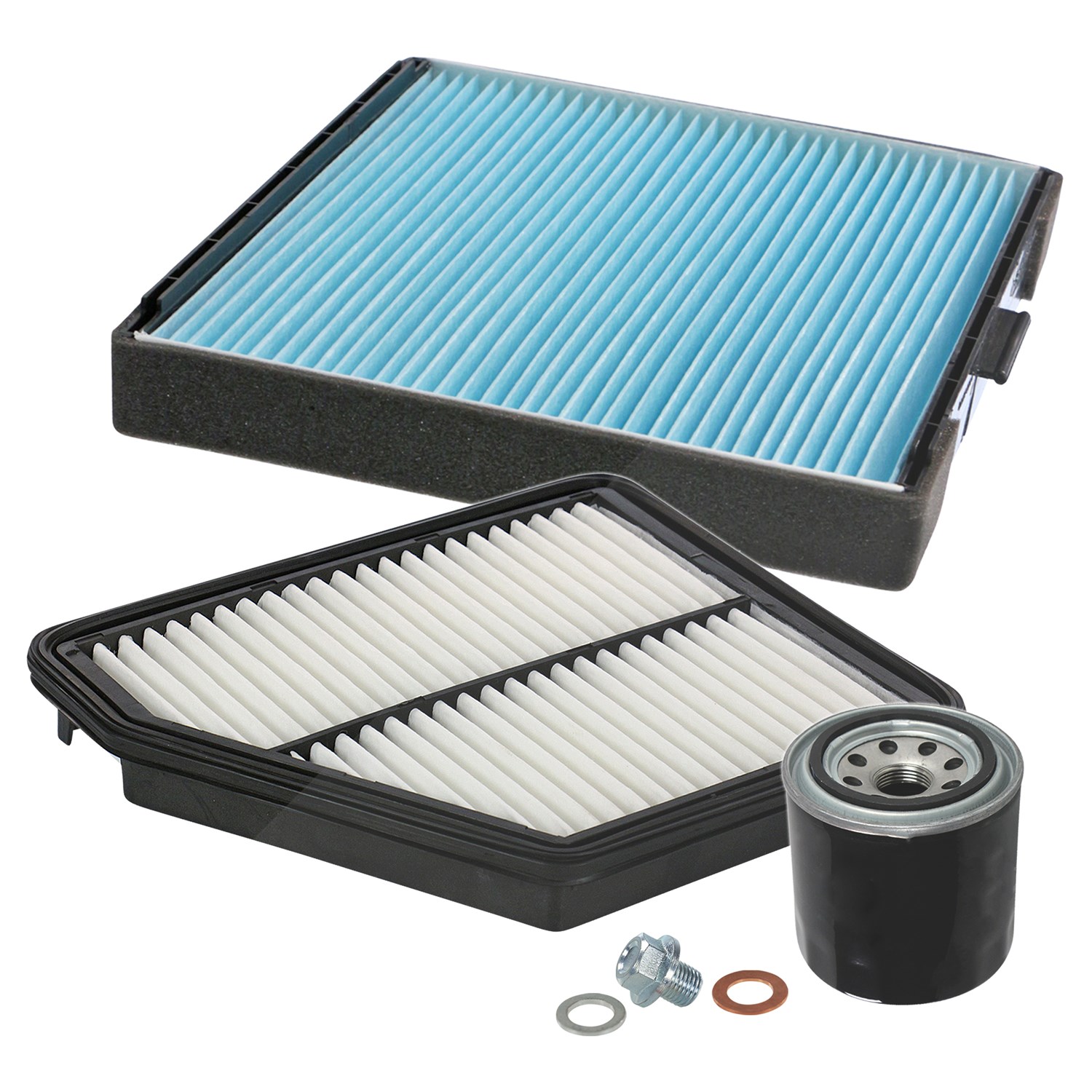 Bestprice Inspektionspaket Filtersatz SET A [Hersteller-Nr. 10694556] für Hyundai