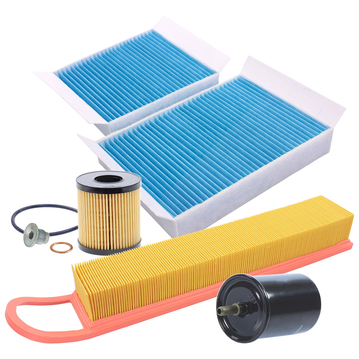 Bestprice Inspektionspaket Filtersatz SET B [Hersteller-Nr. 10694577] für Peugeot, Citroën