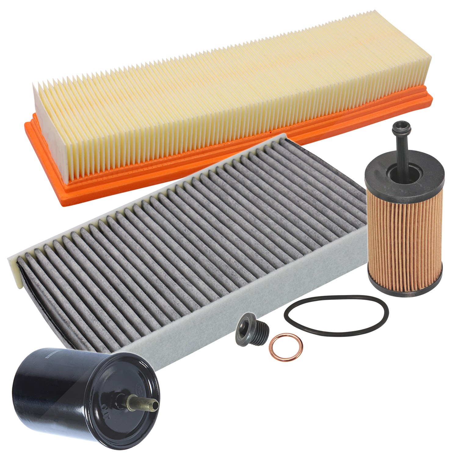 Bestprice Inspektionspaket Filtersatz SET B [Hersteller-Nr. 10694581] für Citroën