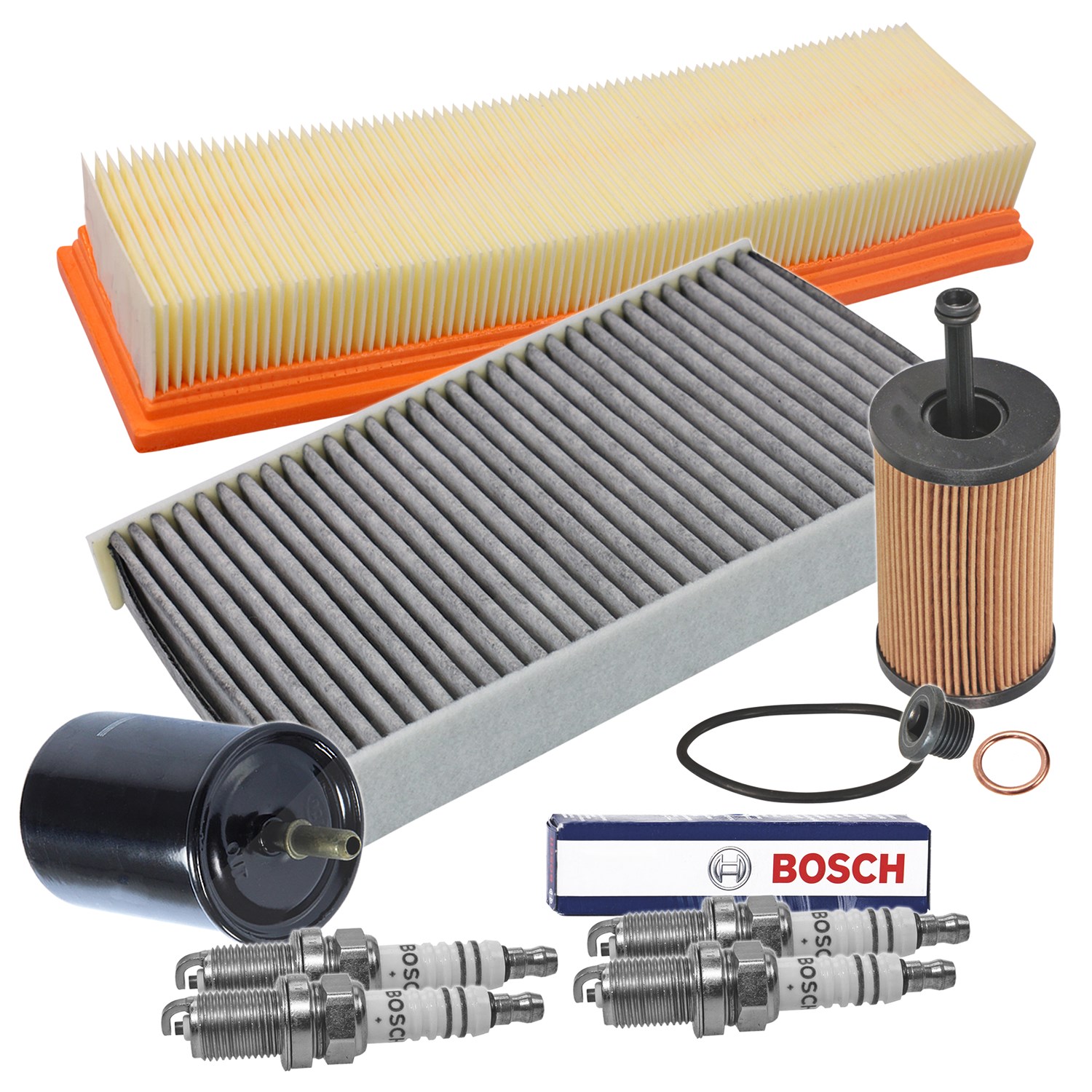 Bestprice Inspektionspaket Filtersatz SET D [Hersteller-Nr. 10694583] für Citroën