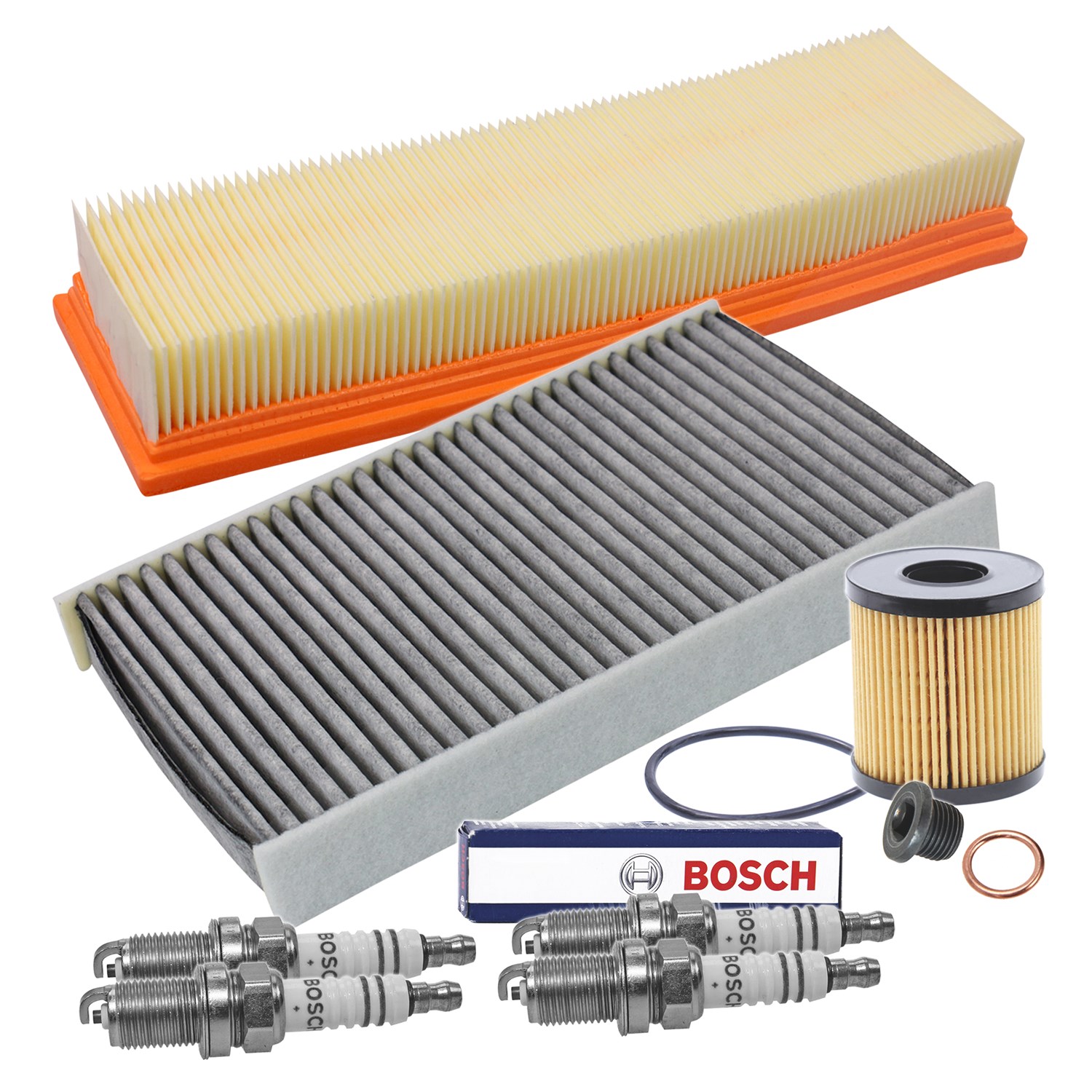 Bestprice Inspektionspaket Filtersatz SET C [Hersteller-Nr. 10694586] für Citroën, Peugeot