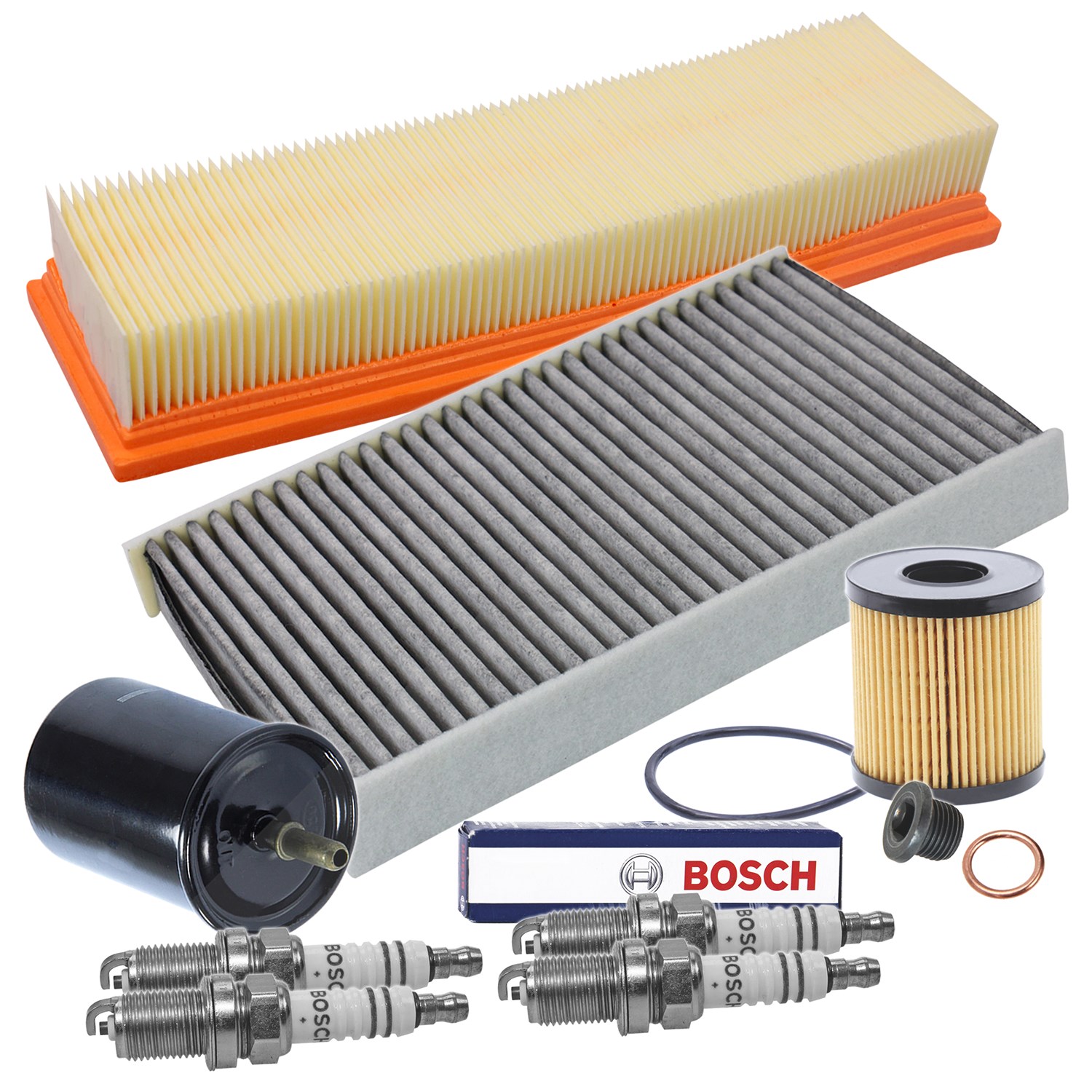 Bestprice Inspektionspaket Filtersatz SET D [Hersteller-Nr. 10694587] für Citroën