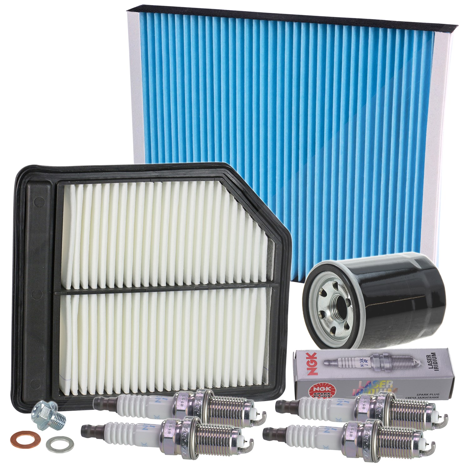 Bestprice Inspektionspaket Filtersatz SET C [Hersteller-Nr. 10694595] für Honda