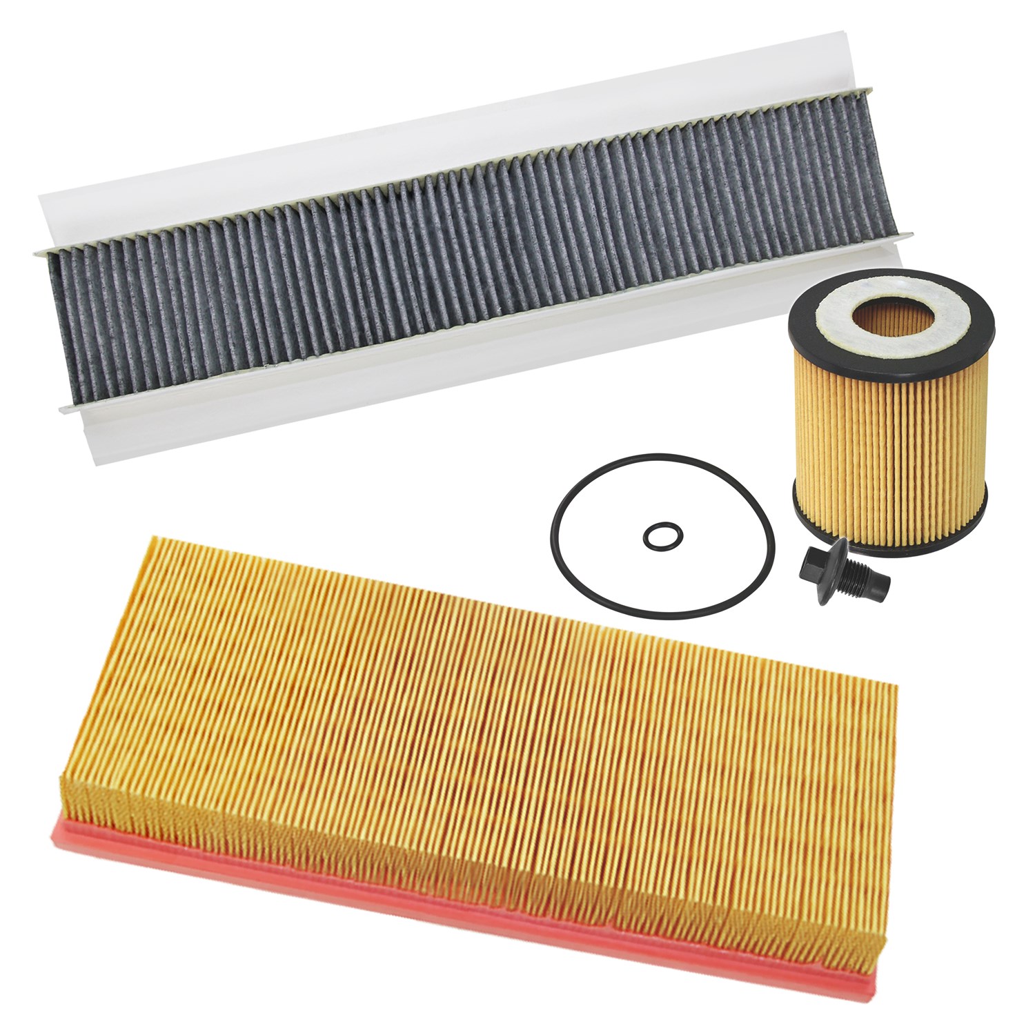 Bestprice Inspektionspaket Filtersatz SET A [Hersteller-Nr. 10694596] für Ford