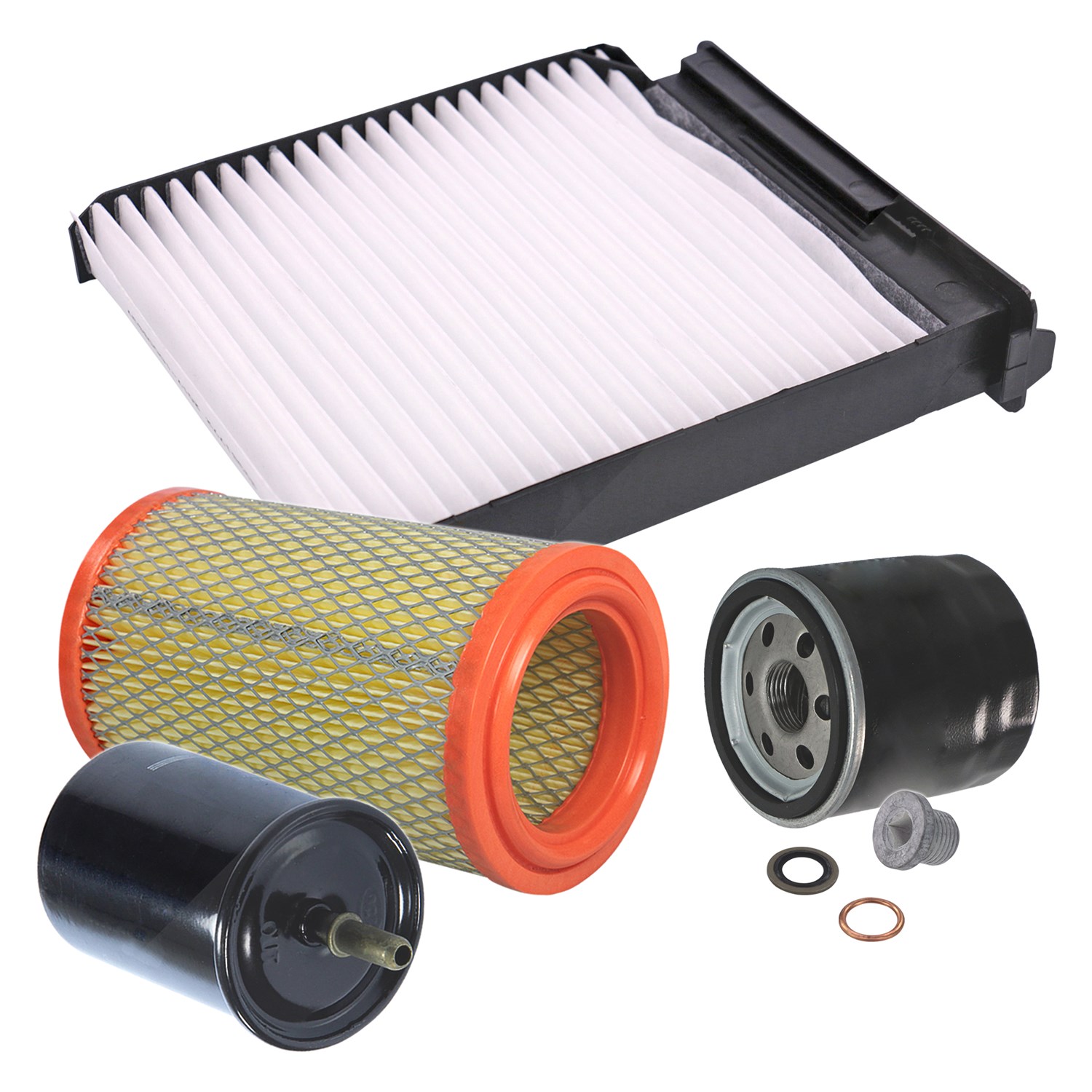 Bestprice Inspektionspaket Filtersatz SET B [Hersteller-Nr. 10694609] für Renault