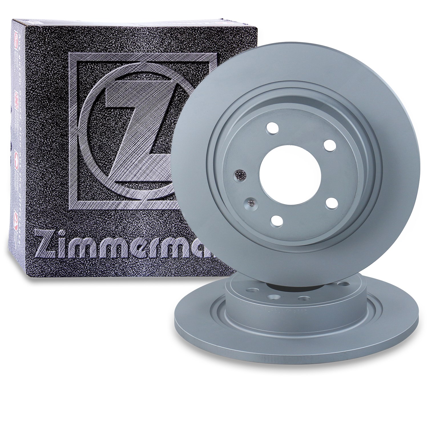Zimmermann Bremsscheibe Hinterachse Voll [Hersteller-Nr. 430.2624.20] für Chevrolet, Vauxhall, Opel