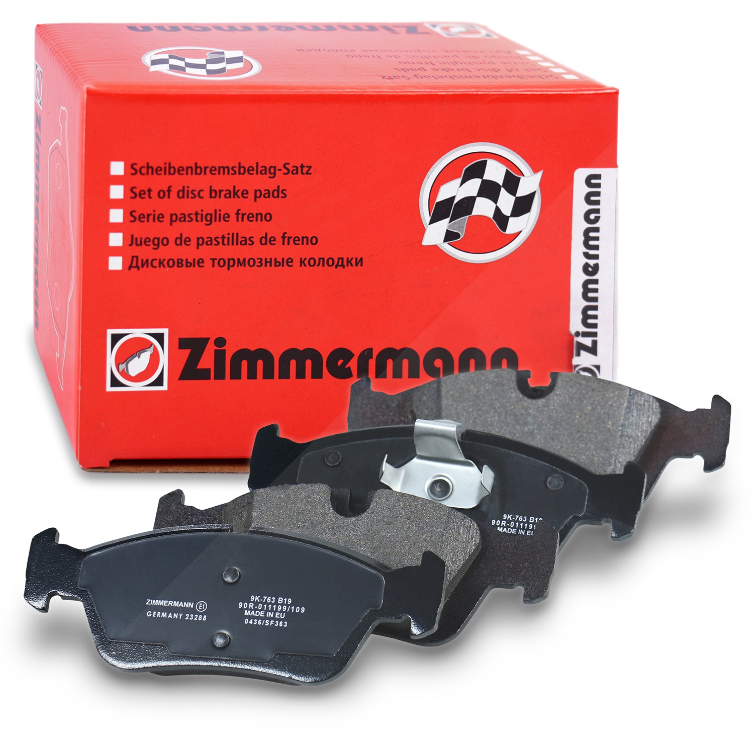 Zimmermann Bremsbelagsatz Vorderachse [Hersteller-Nr. 23287.175.1] für BMW
