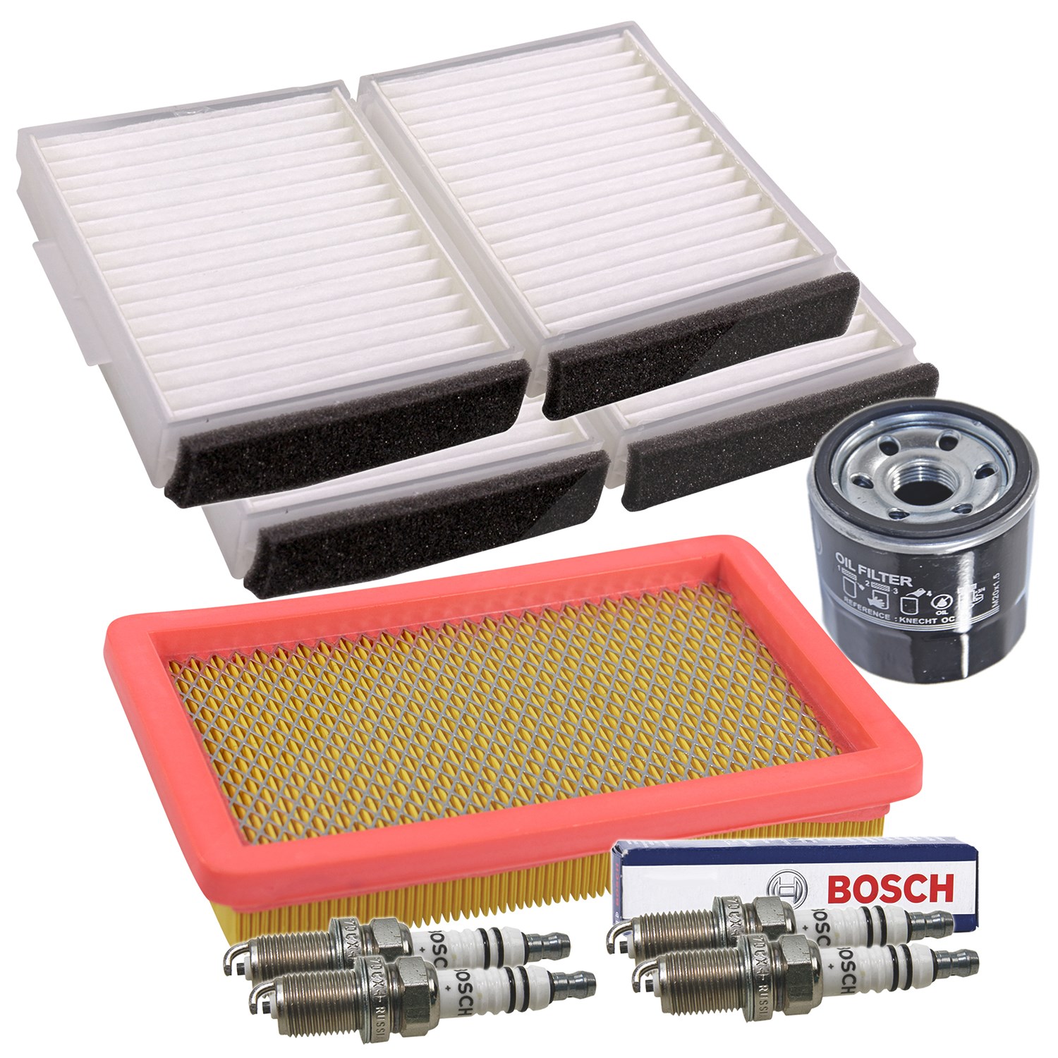 Bestprice Inspektionspaket Filtersatz SET C [Hersteller-Nr. 10694616] für Mazda