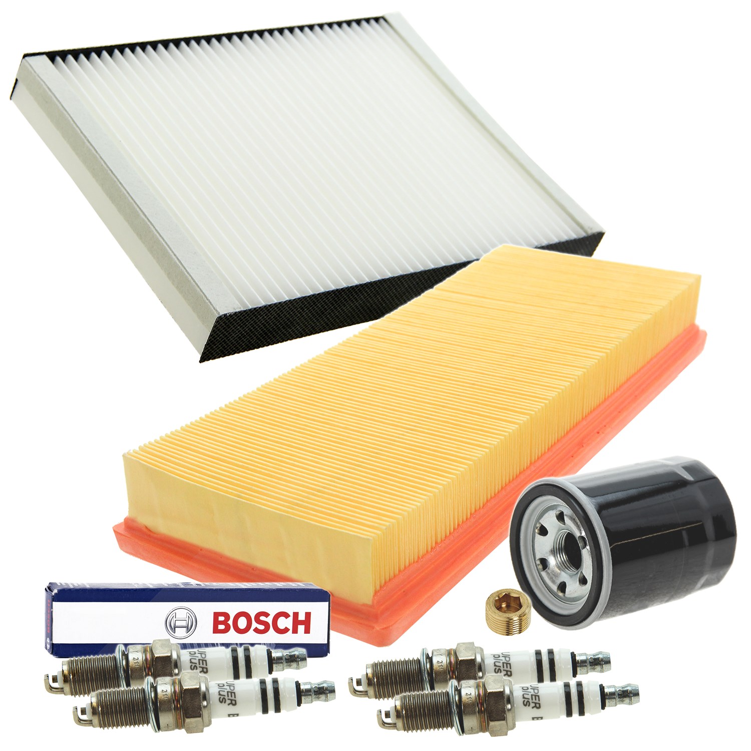Bestprice Inspektionspaket Filtersatz SET C [Hersteller-Nr. 10694618] für Fiat