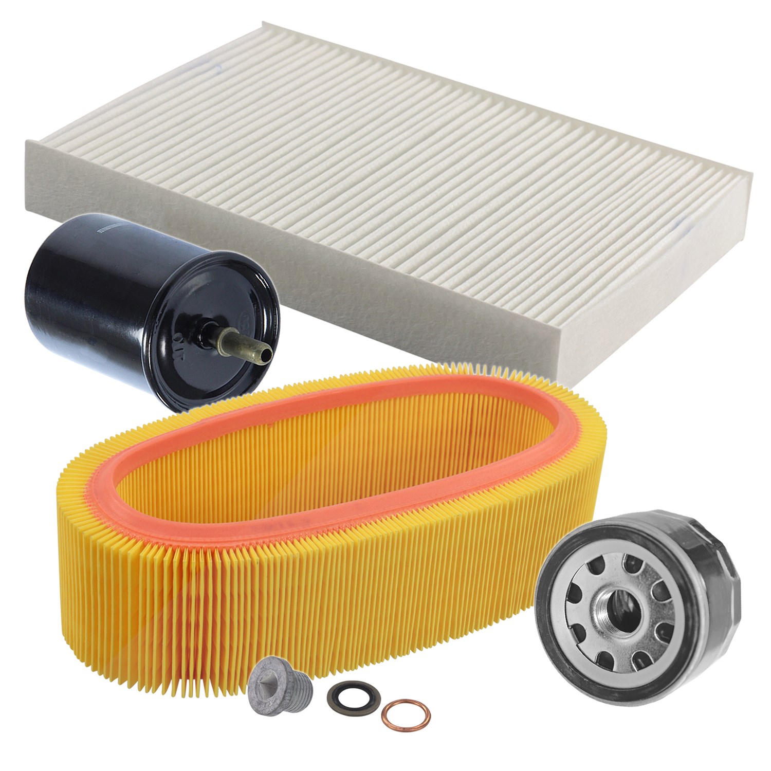 Bestprice Inspektionspaket Filtersatz SET B [Hersteller-Nr. 10694620] für Renault
