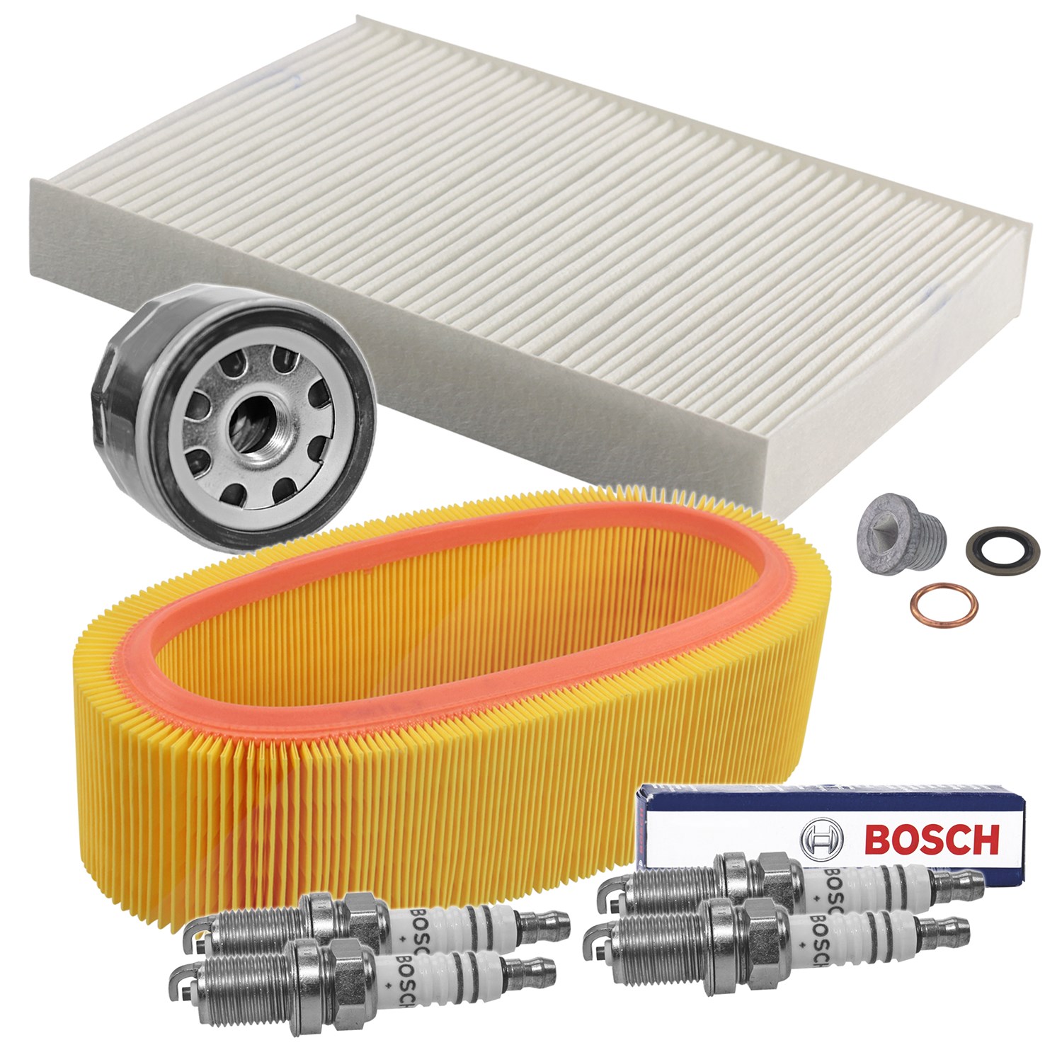 Bestprice Inspektionspaket Filtersatz SET C [Hersteller-Nr. 10694621] für Renault