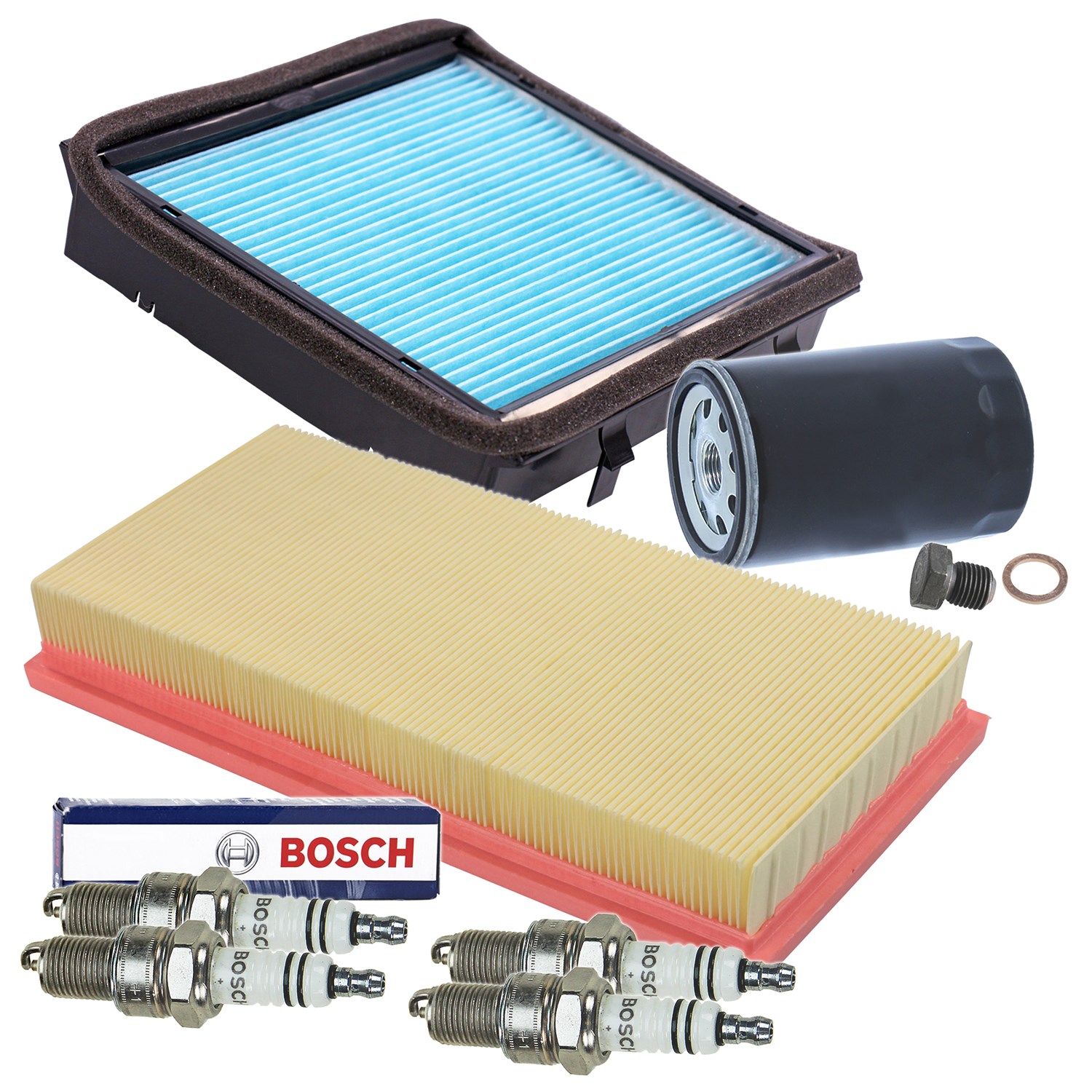Bestprice Inspektionspaket Filtersatz SET C [Hersteller-Nr. 10694625] für VW