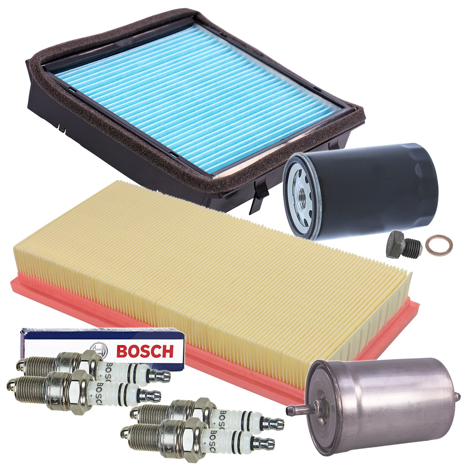 Bestprice Inspektionspaket Filtersatz SET D [Hersteller-Nr. 10694626] für VW