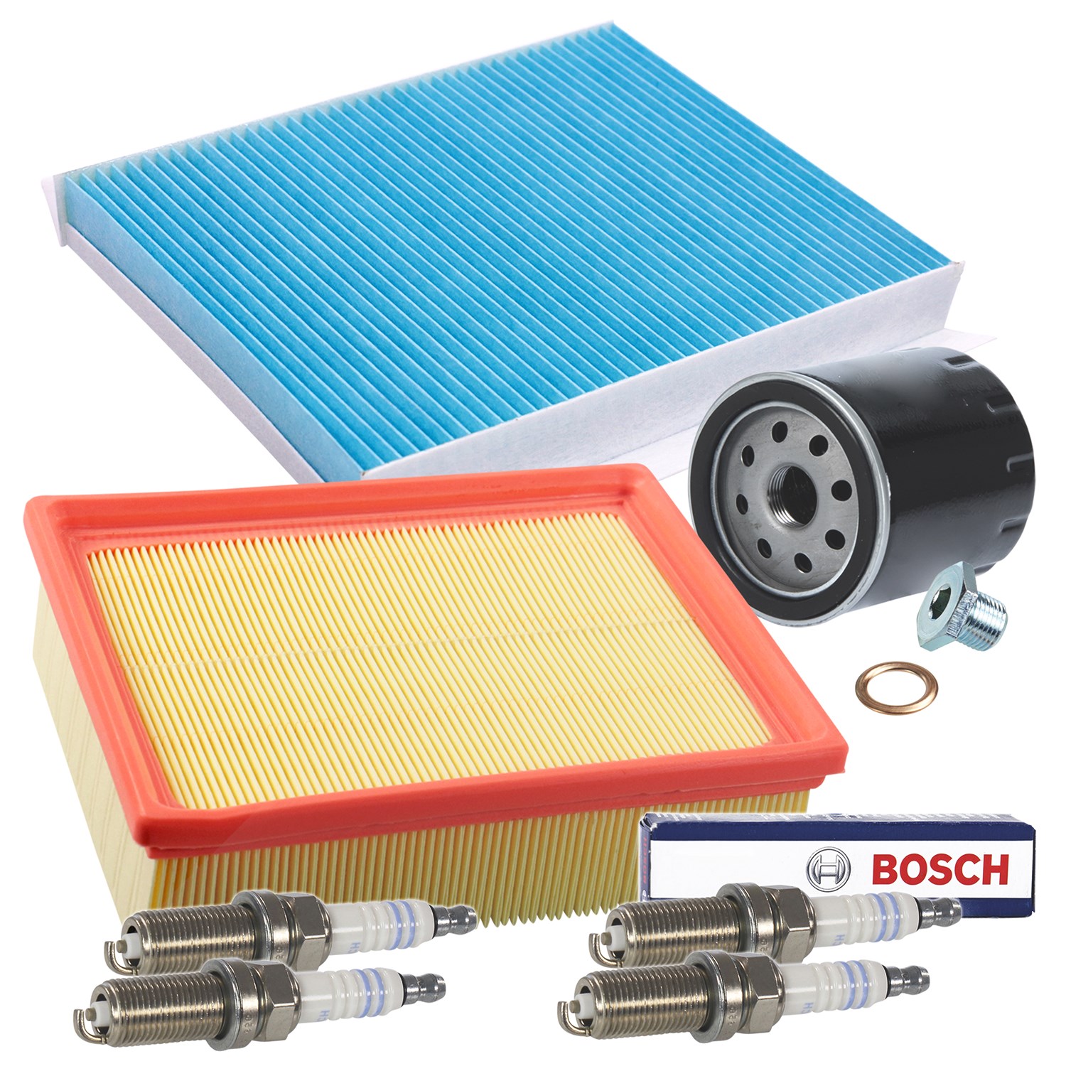 Bestprice Inspektionspaket Filtersatz SET C [Hersteller-Nr. 10694656] für Citroën