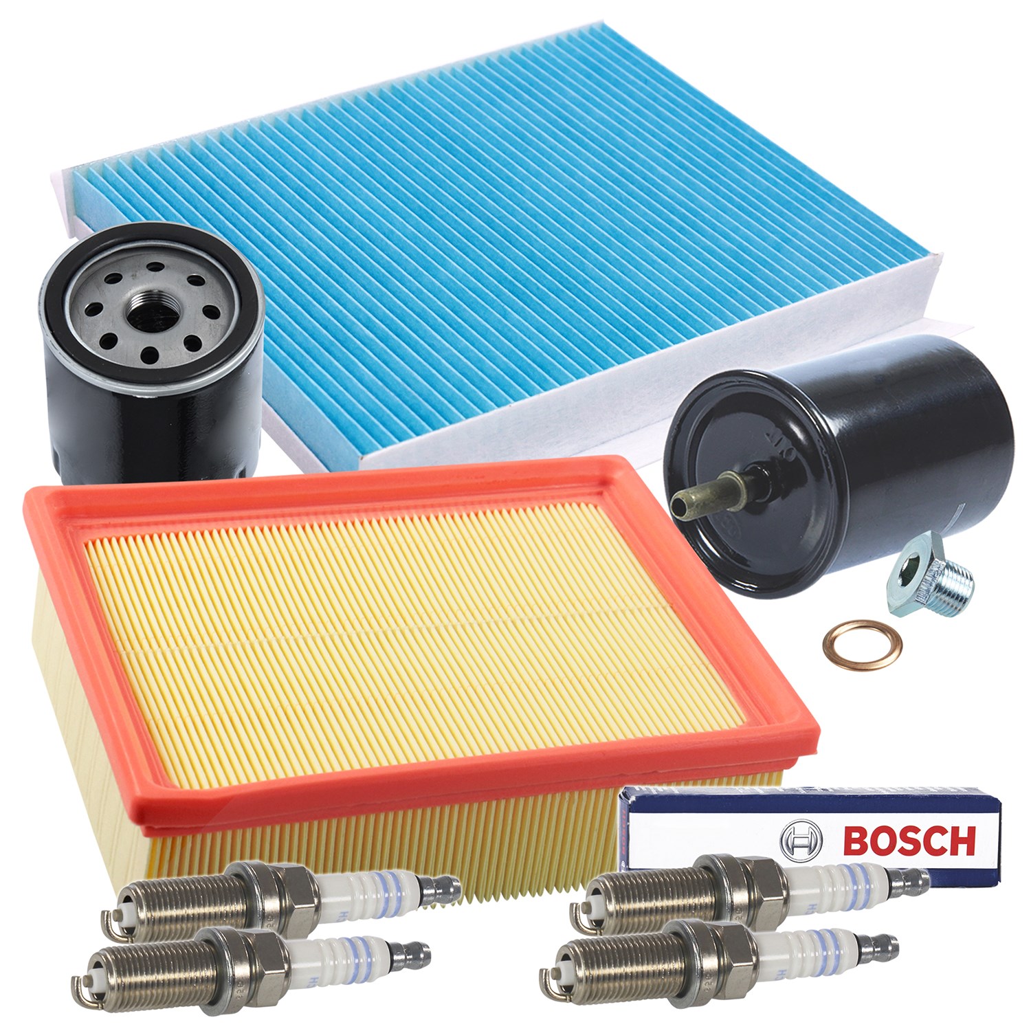 Bestprice Inspektionspaket Filtersatz SET D [Hersteller-Nr. 10694657] für Citroën