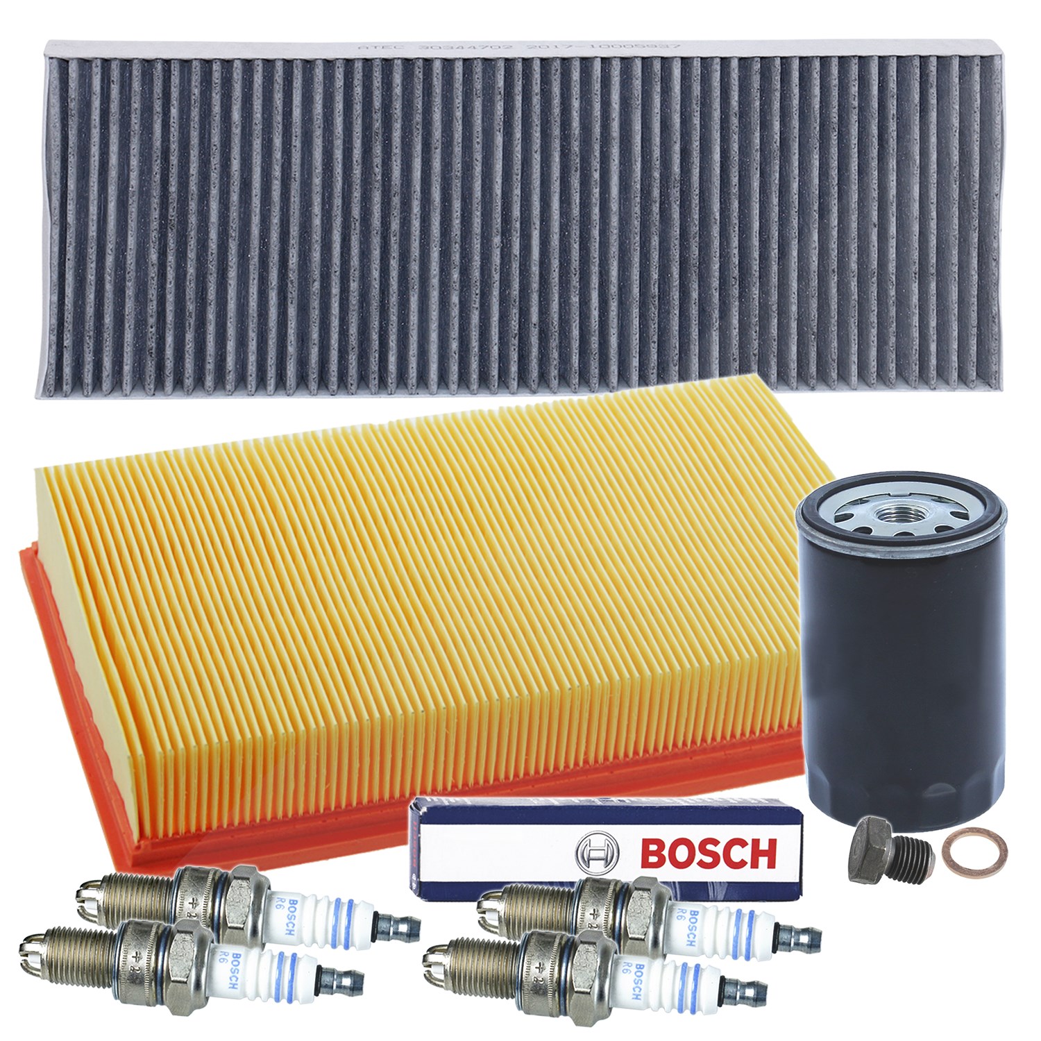 Bestprice Inspektionspaket Filtersatz SET C [Hersteller-Nr. 10694664] für Audi