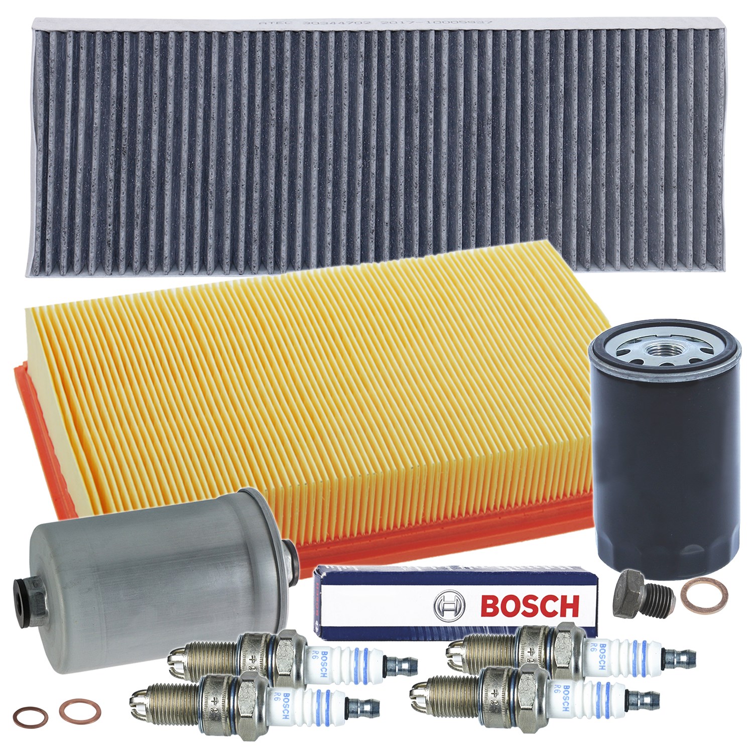 Bestprice Inspektionspaket Filtersatz SET D [Hersteller-Nr. 10694665] für Audi