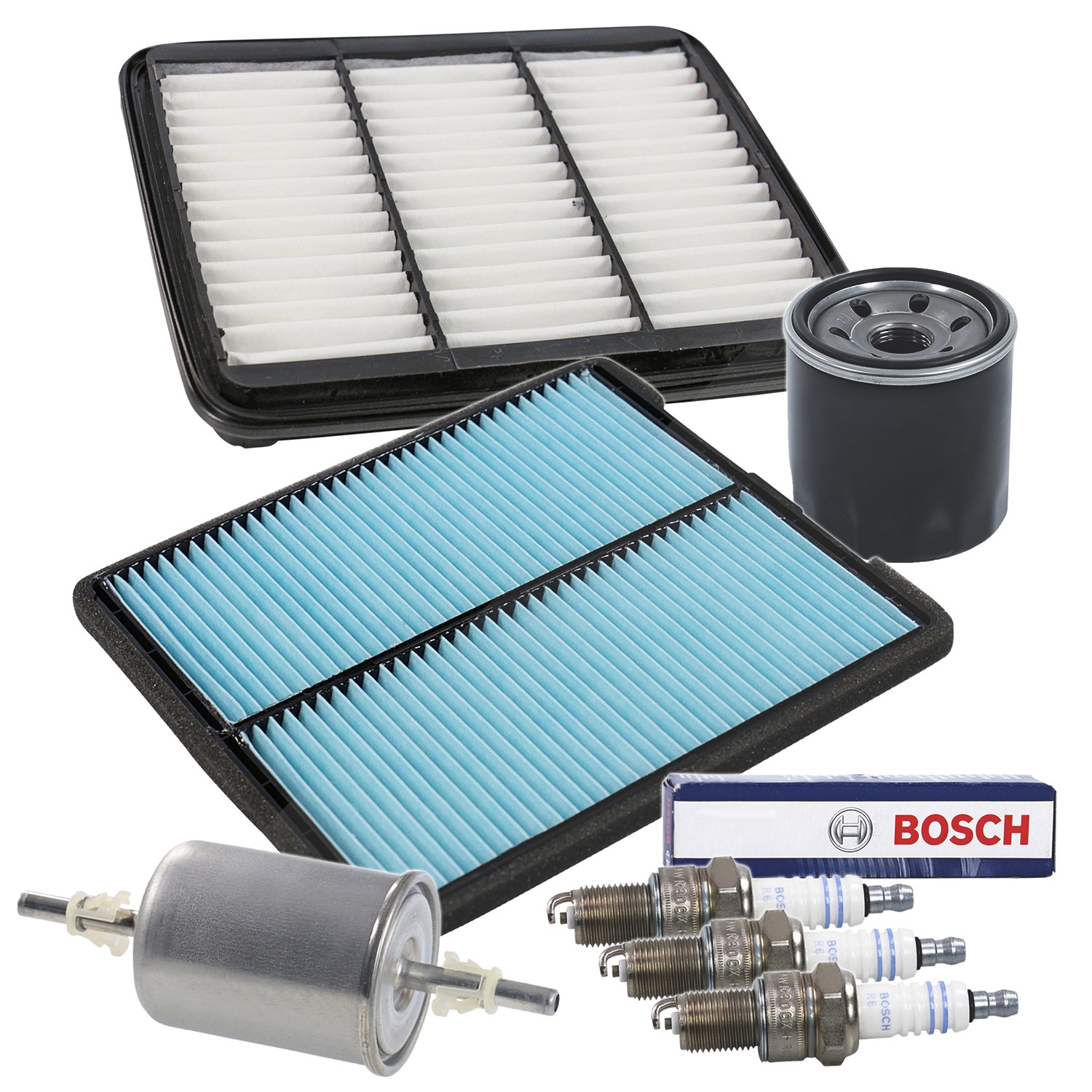 Bestprice Inspektionspaket Filtersatz SET D [Hersteller-Nr. 10694701] für Chevrolet