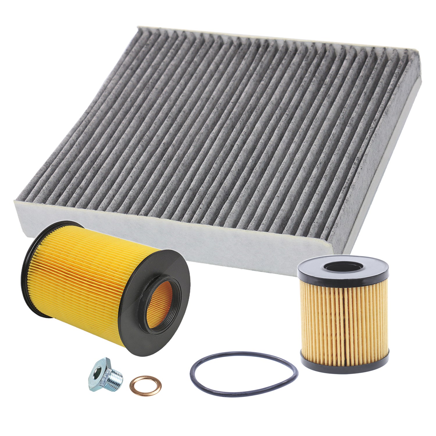 Bestprice Inspektionspaket Filtersatz SET A [Hersteller-Nr. 10694702] für Volvo, Ford