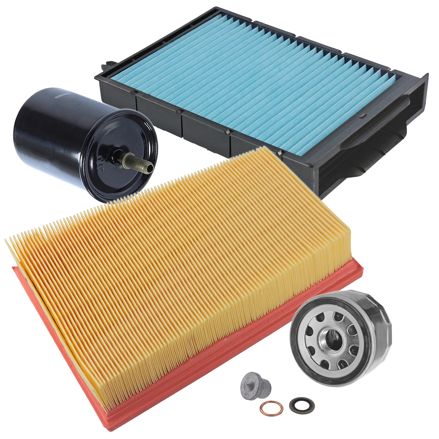 Bestprice Inspektionspaket Filtersatz SET B [Hersteller-Nr. 10694713] für Renault