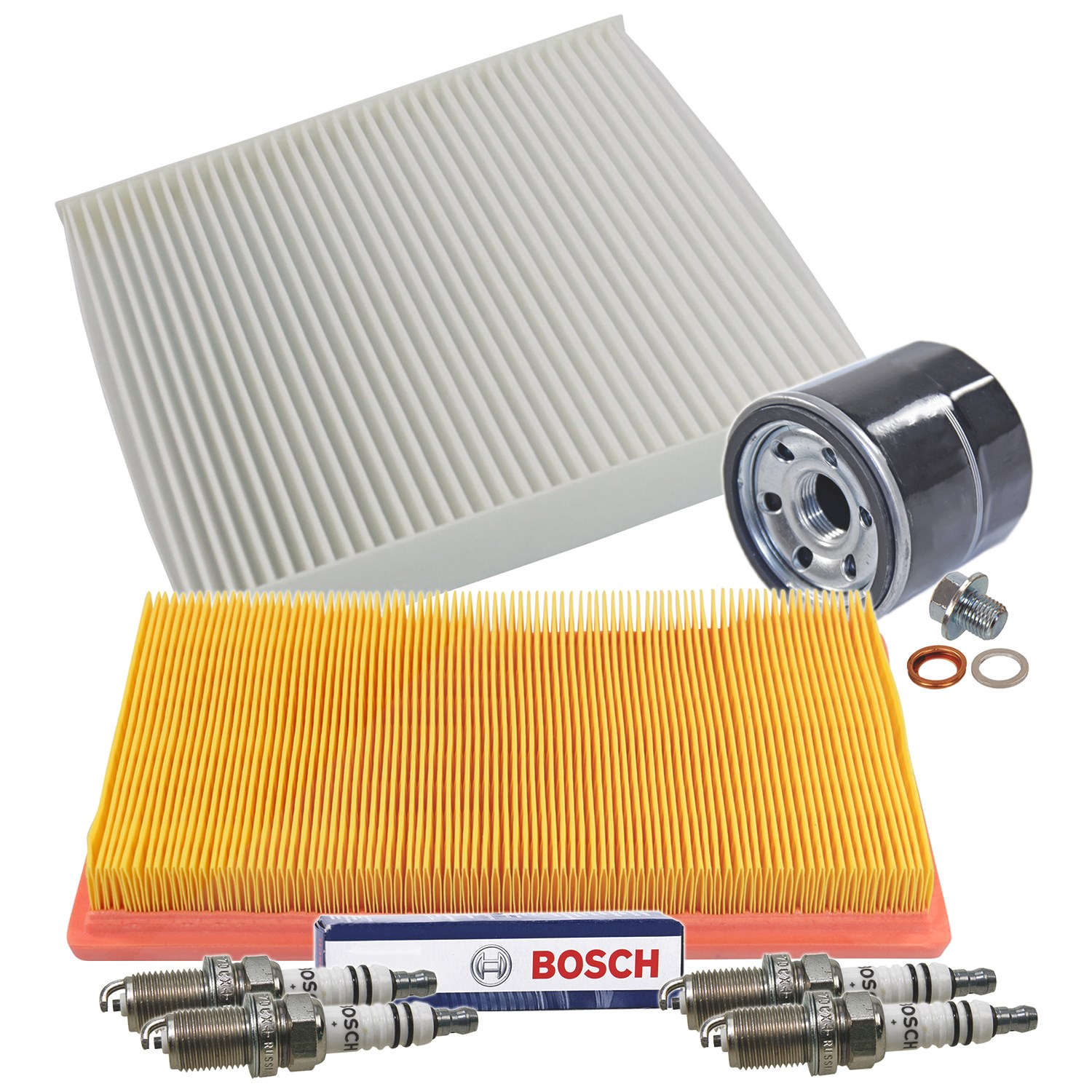 Bestprice Inspektionspaket Filtersatz SET C [Hersteller-Nr. 10694733] für Nissan
