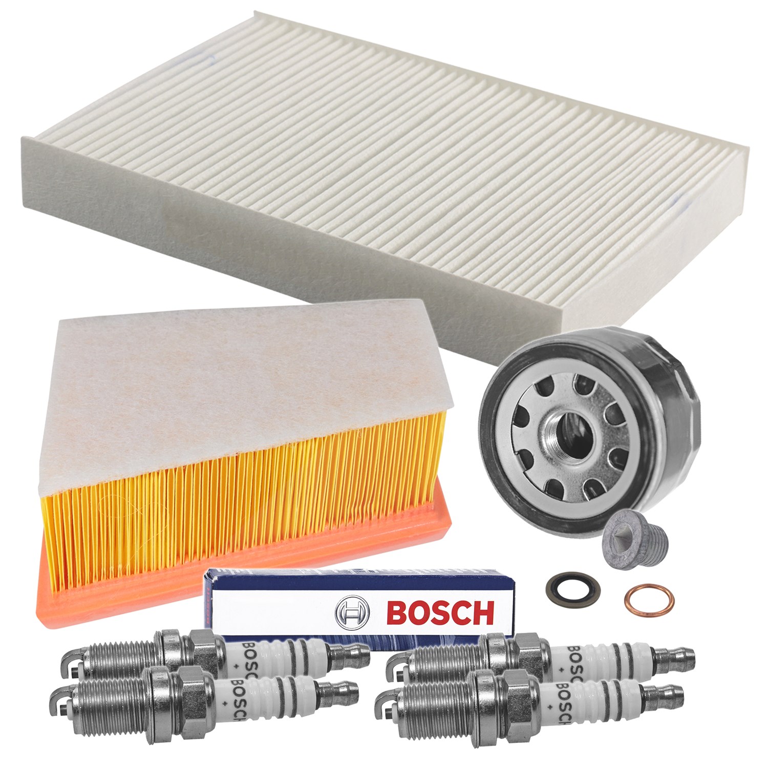 Bestprice Inspektionspaket Filtersatz SET C [Hersteller-Nr. 10694736] für Renault, Nissan