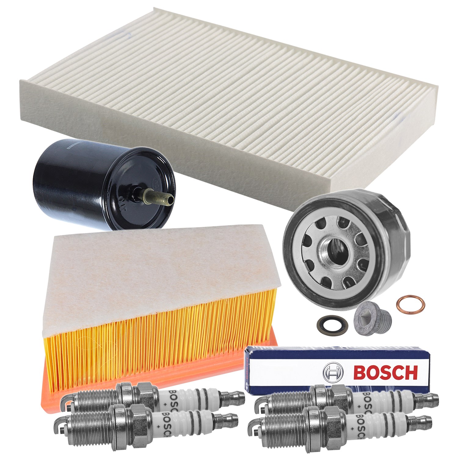 Bestprice Inspektionspaket Filtersatz SET D [Hersteller-Nr. 10694737] für Renault, Nissan