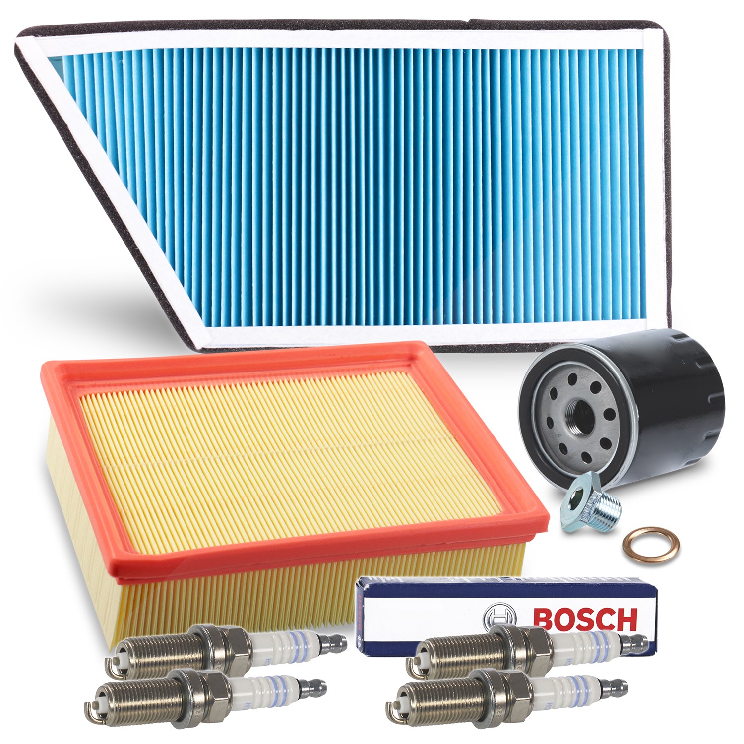 Bestprice Inspektionspaket Filtersatz SET C [Hersteller-Nr. 10694744] für Peugeot