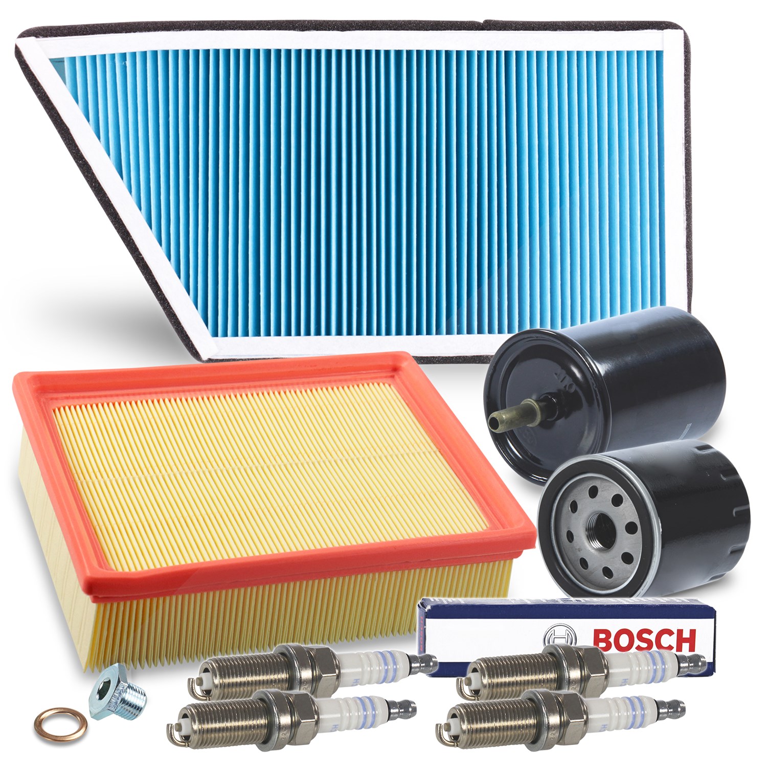 Bestprice Inspektionspaket Filtersatz SET D [Hersteller-Nr. 10694745] für Peugeot