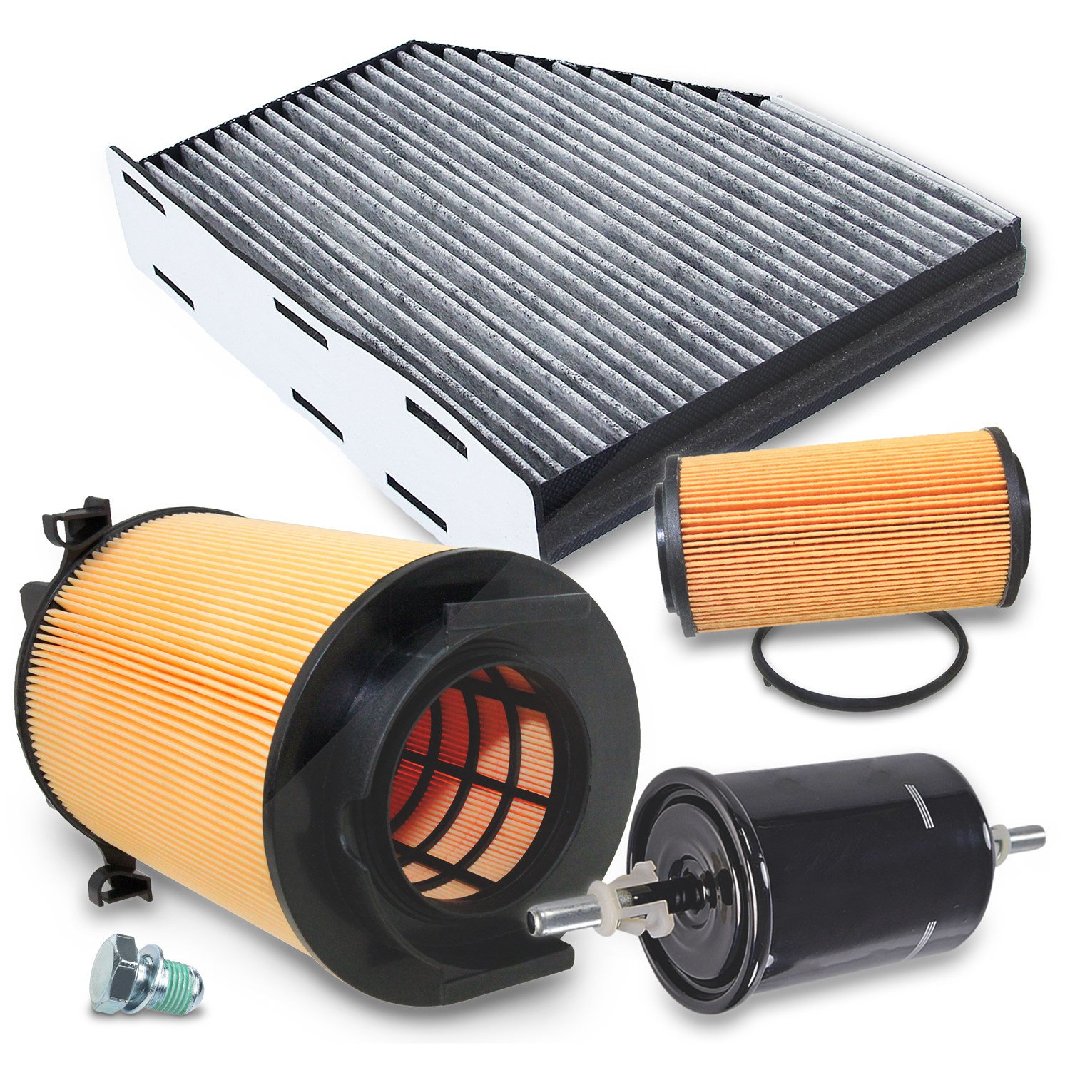 Bestprice Inspektionspaket Filtersatz SET B [Hersteller-Nr. 10694747] für Audi, VW