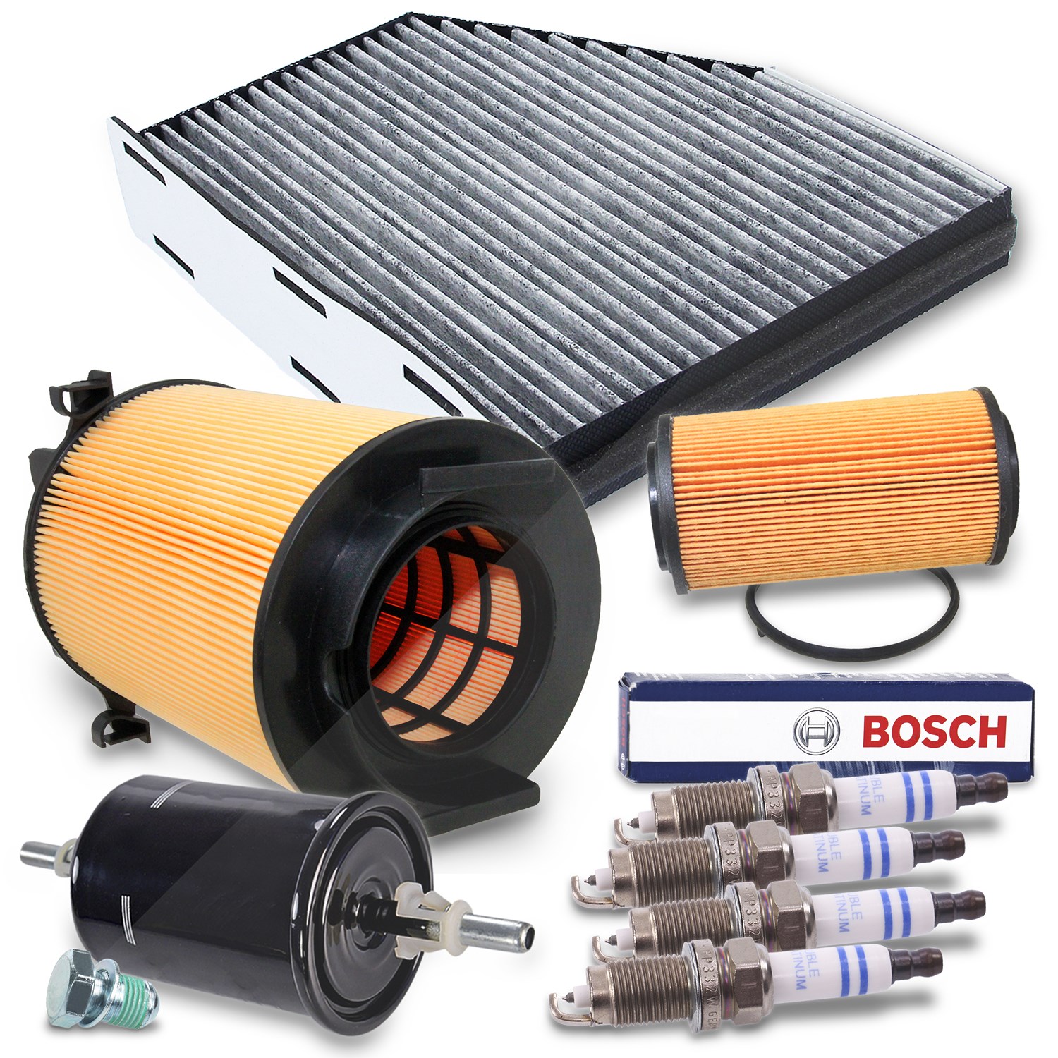 Bestprice Inspektionspaket Filtersatz SET D [Hersteller-Nr. 10694749] für VW, Audi