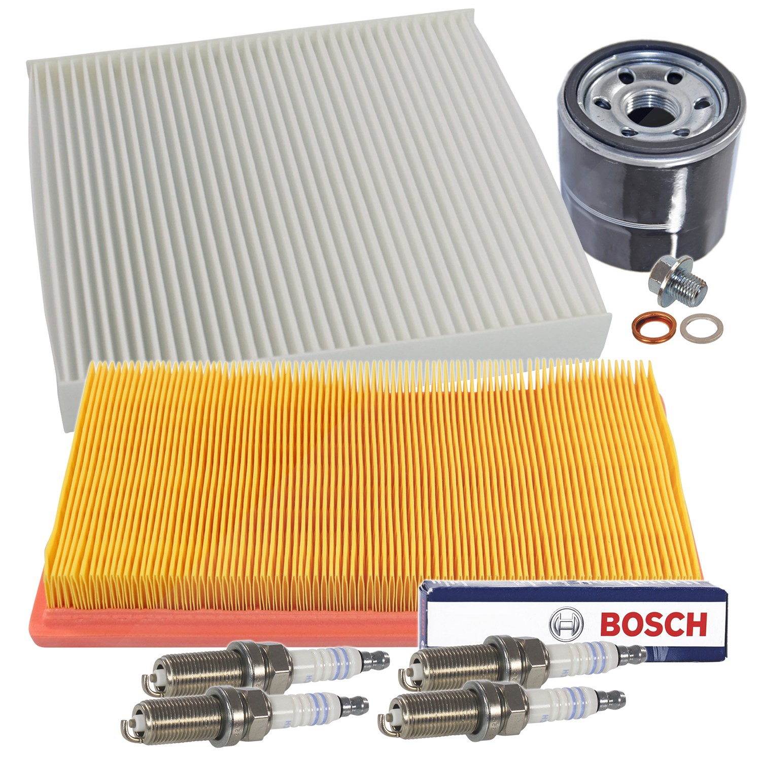 Bestprice Inspektionspaket Filtersatz SET C [Hersteller-Nr. 10694752] für Nissan