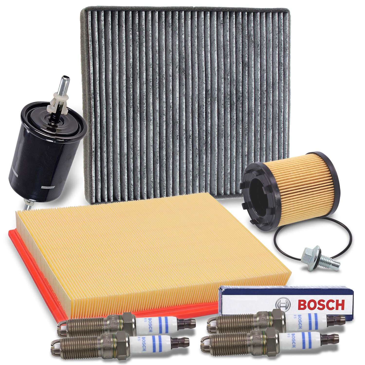 Bestprice Inspektionspaket Filtersatz SET D [Hersteller-Nr. 10694759] für Opel