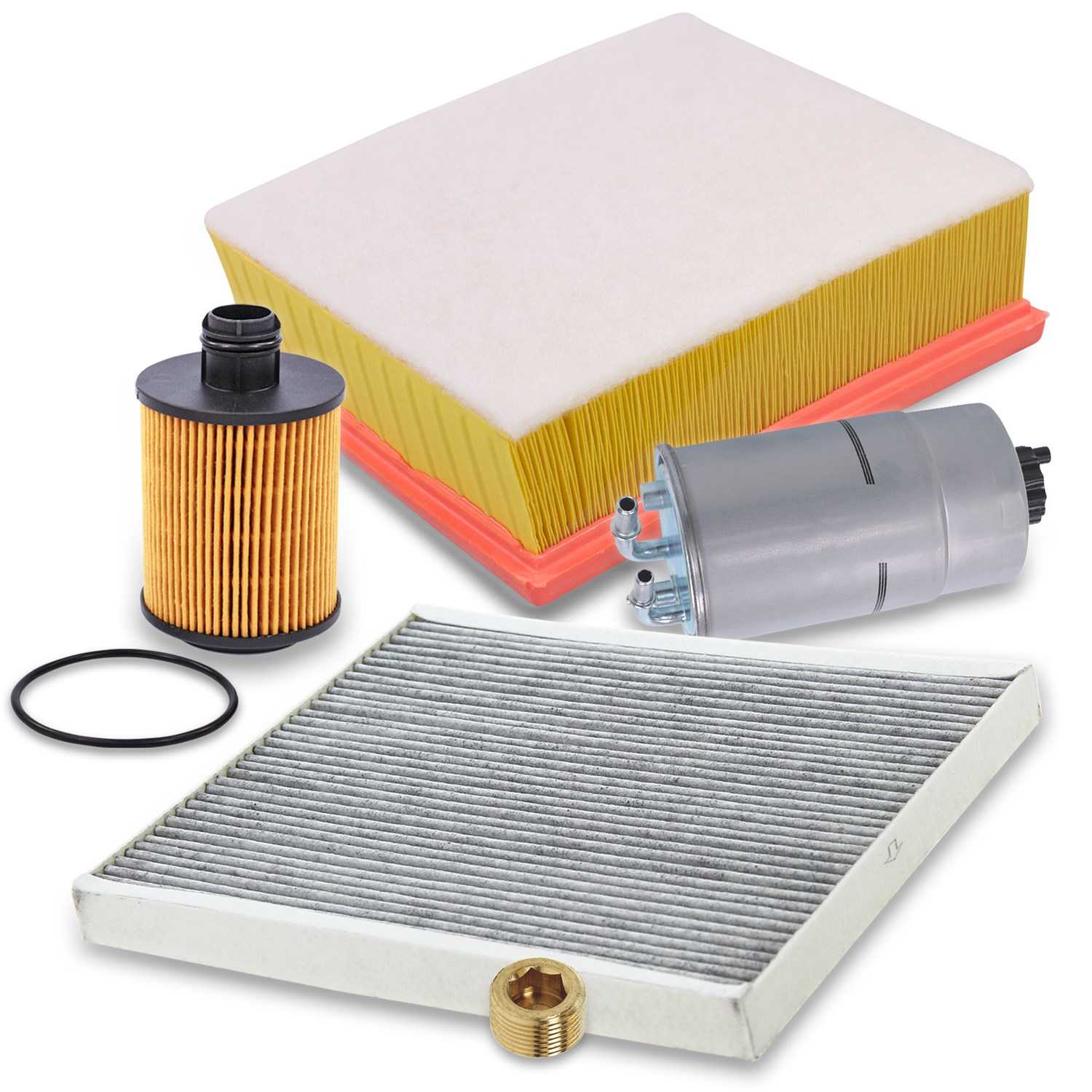Bestprice Inspektionspaket Filtersatz SET B [Hersteller-Nr. 10694766] für Opel