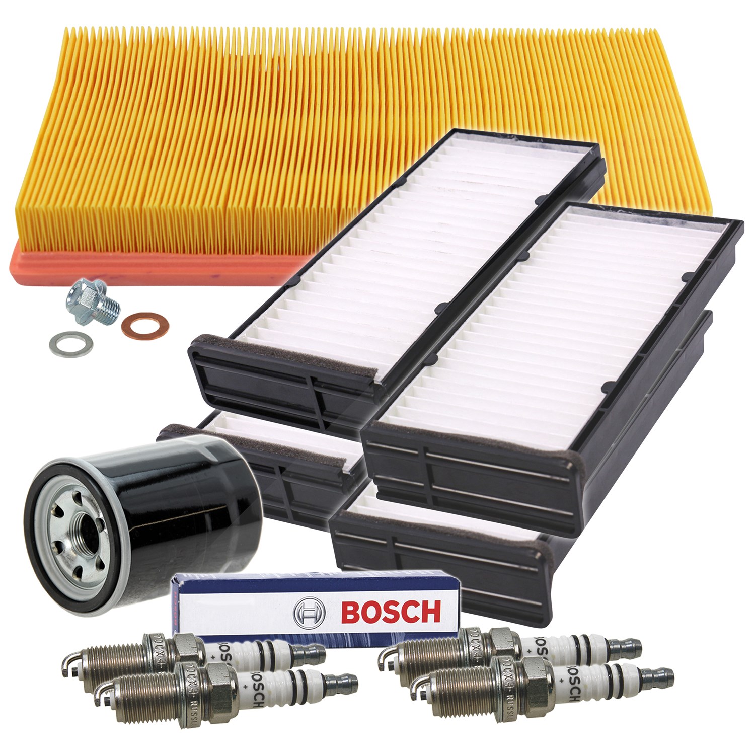Bestprice Inspektionspaket Filtersatz SET C [Hersteller-Nr. 10694779] für Mitsubishi