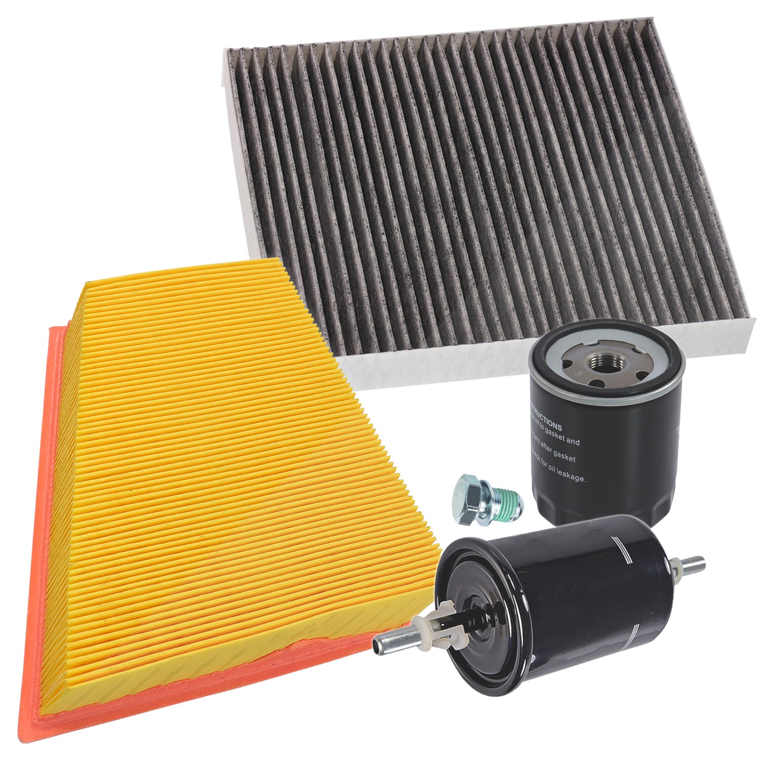 Bestprice Inspektionspaket Filtersatz SET B [Hersteller-Nr. 10694791] für Skoda