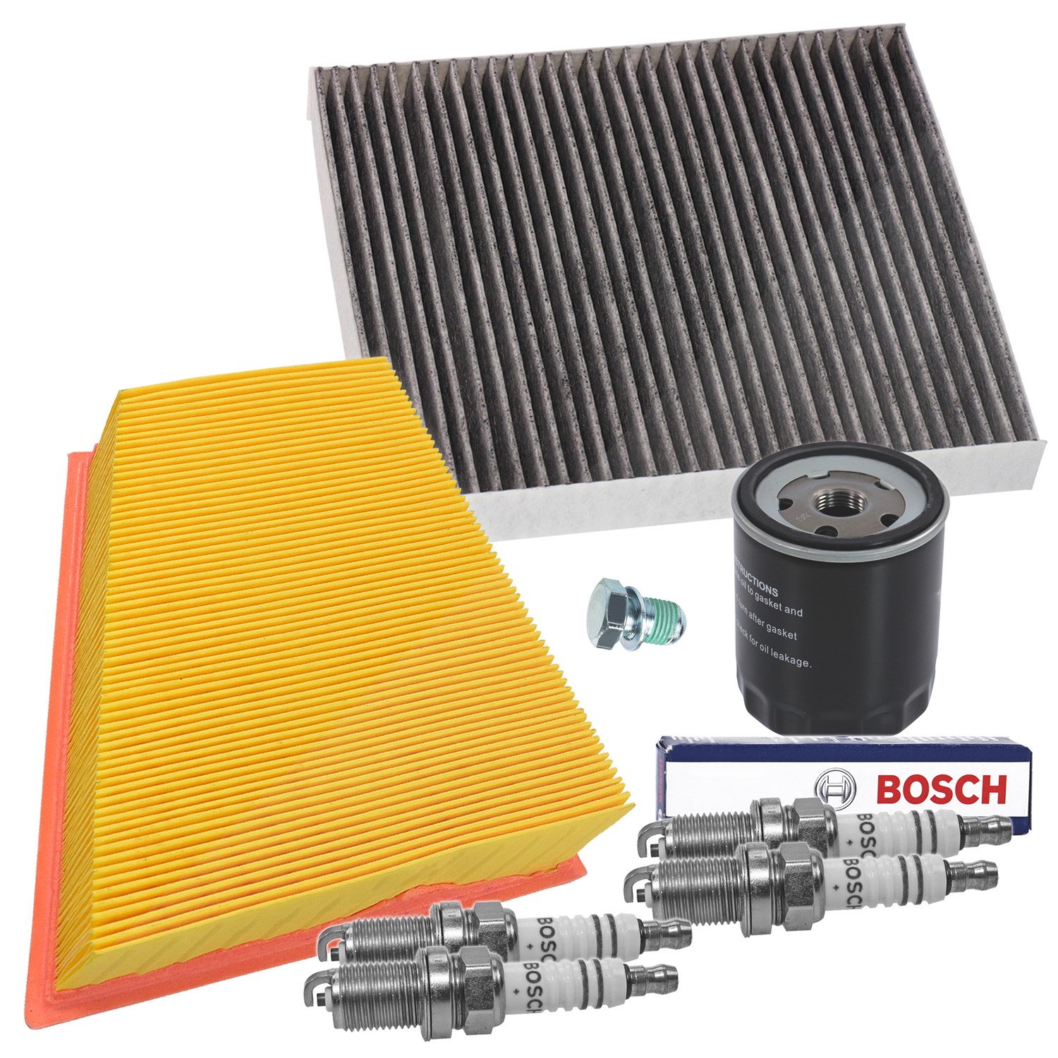 Bestprice Inspektionspaket Filtersatz SET C [Hersteller-Nr. 10694792] für Skoda