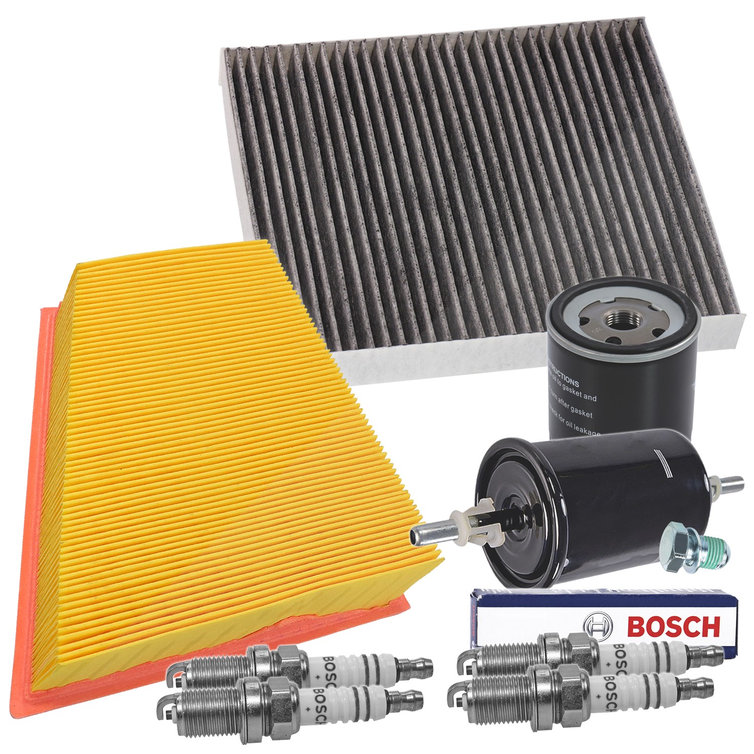 Bestprice Inspektionspaket Filtersatz SET D [Hersteller-Nr. 10694793] für Skoda