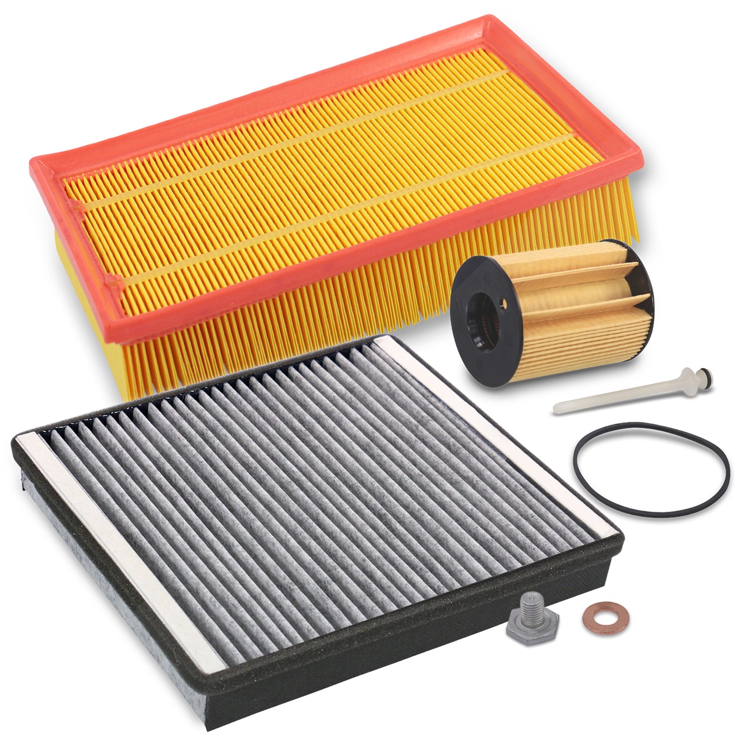 Bestprice Inspektionspaket Filtersatz SET A [Hersteller-Nr. 10694797] für Ford