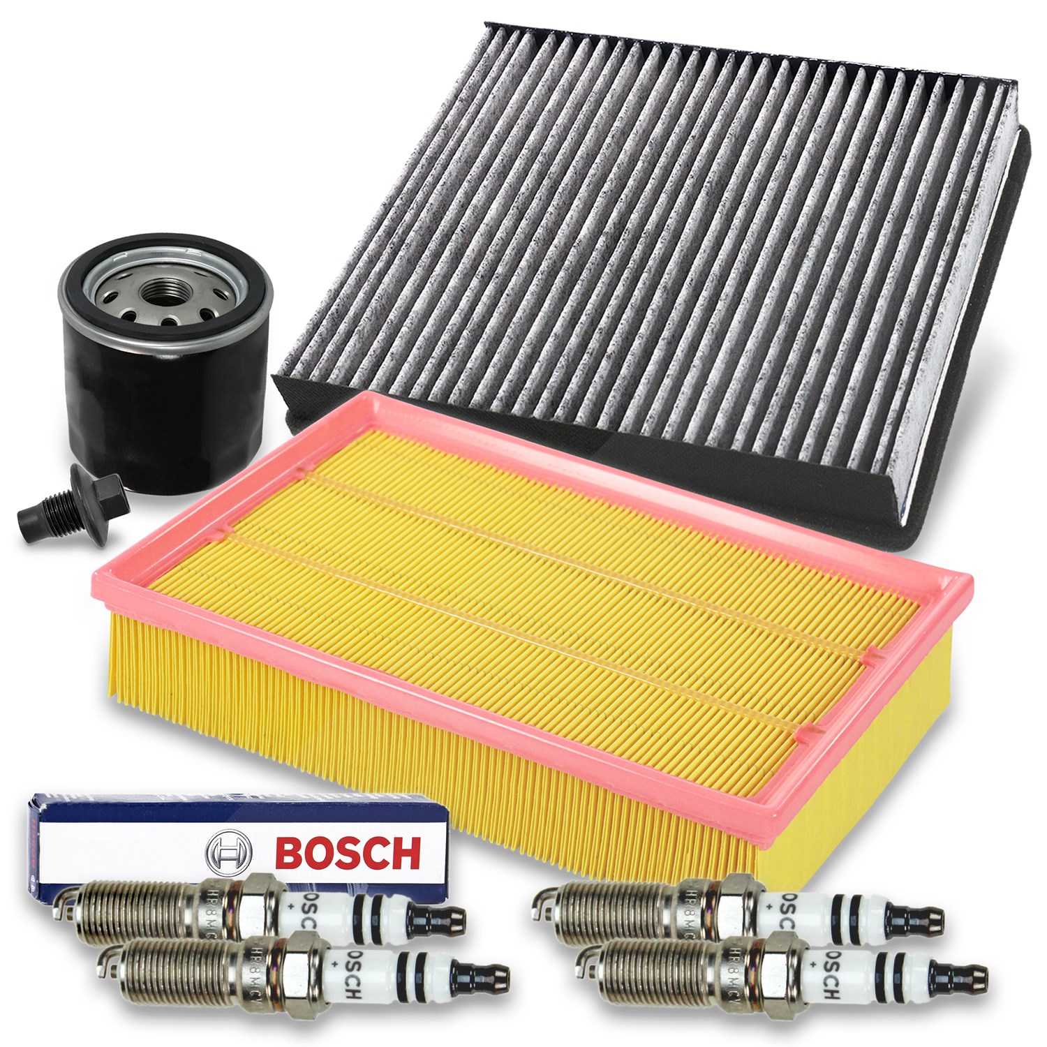 Bestprice Inspektionspaket Filtersatz SET C [Hersteller-Nr. 10694802] für Ford