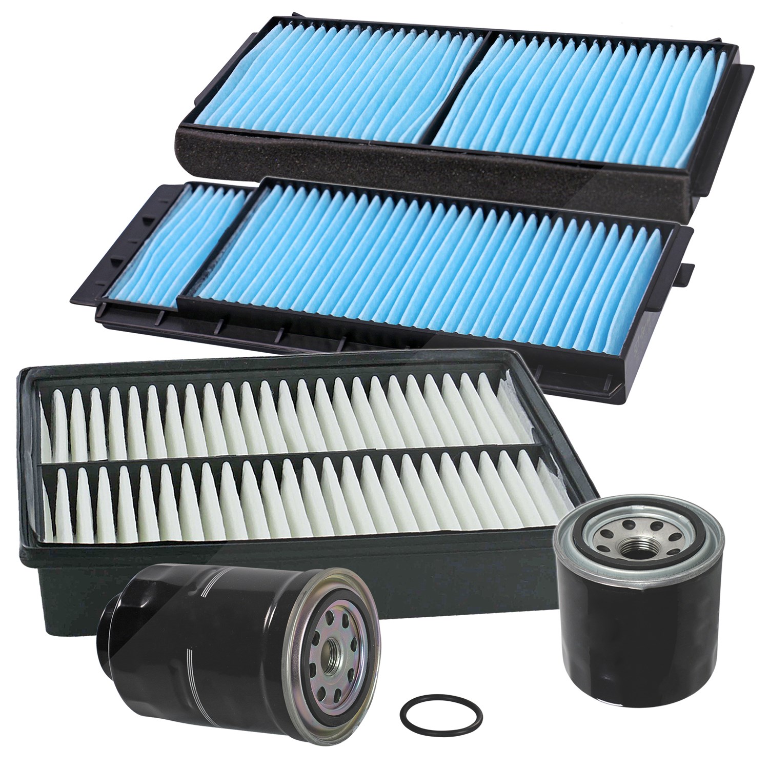 Bestprice Inspektionspaket Filtersatz SET B [Hersteller-Nr. 10694819] für Mazda