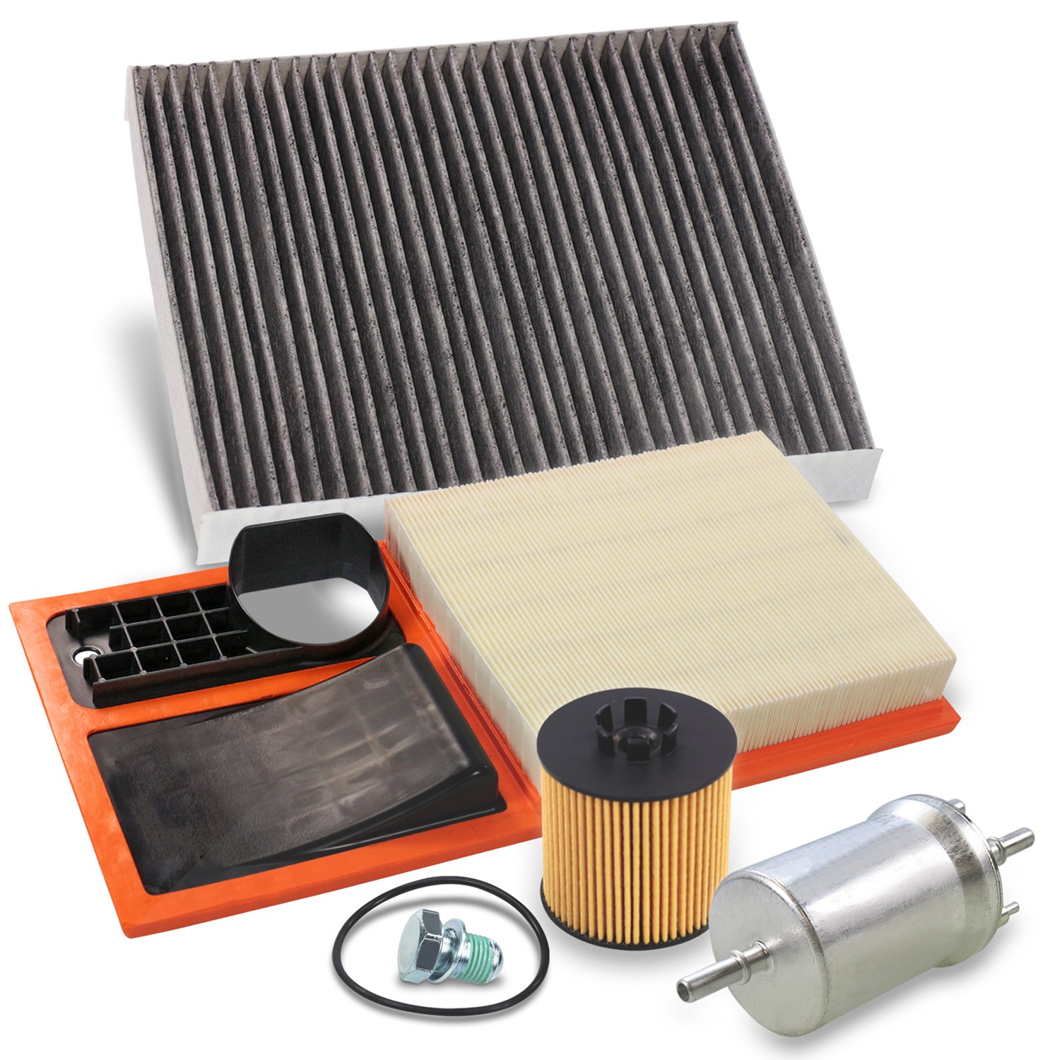 Bestprice Inspektionspaket Filtersatz SET B [Hersteller-Nr. 10694824] für VW, Seat, Skoda