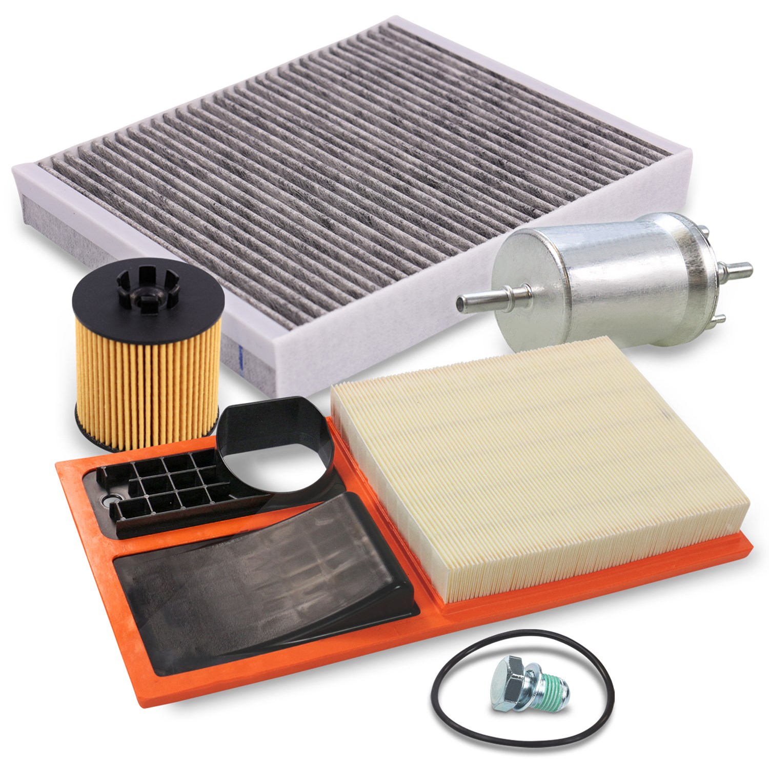 Bestprice Inspektionspaket Filtersatz SET B [Hersteller-Nr. 10694828] für Skoda, Seat
