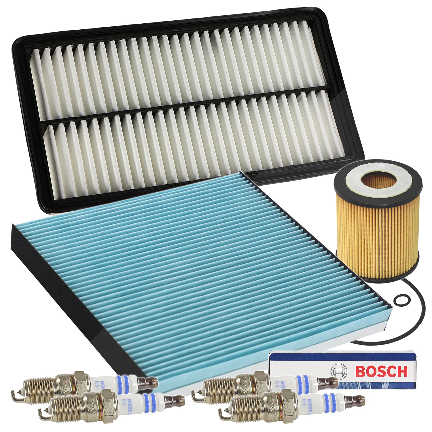 Bestprice Inspektionspaket Filtersatz SET C [Hersteller-Nr. 10694840] für Mazda