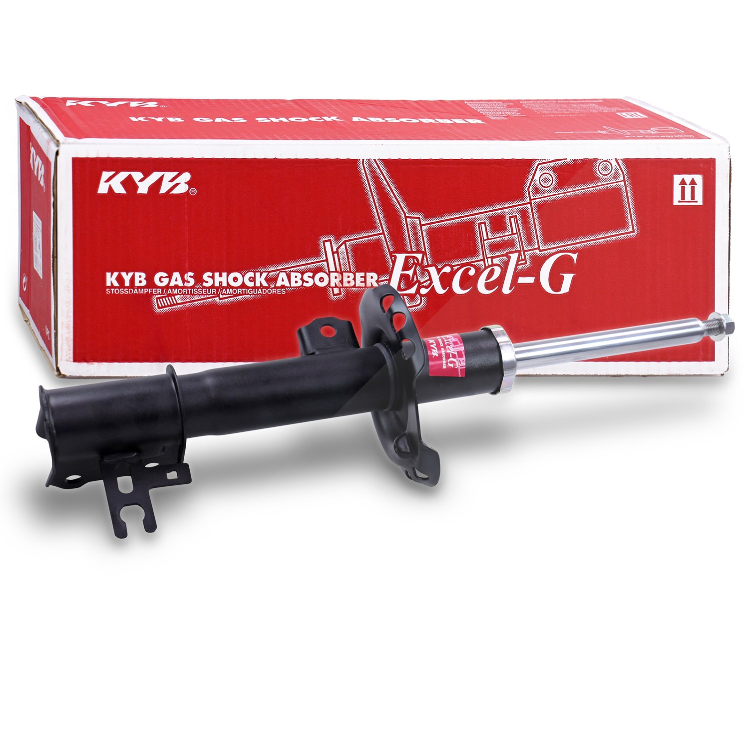 Kyb Stossdämpfer Vorderachse Gasdruck LINKS [Hersteller-Nr. 339703] für Vauxhall, Opel