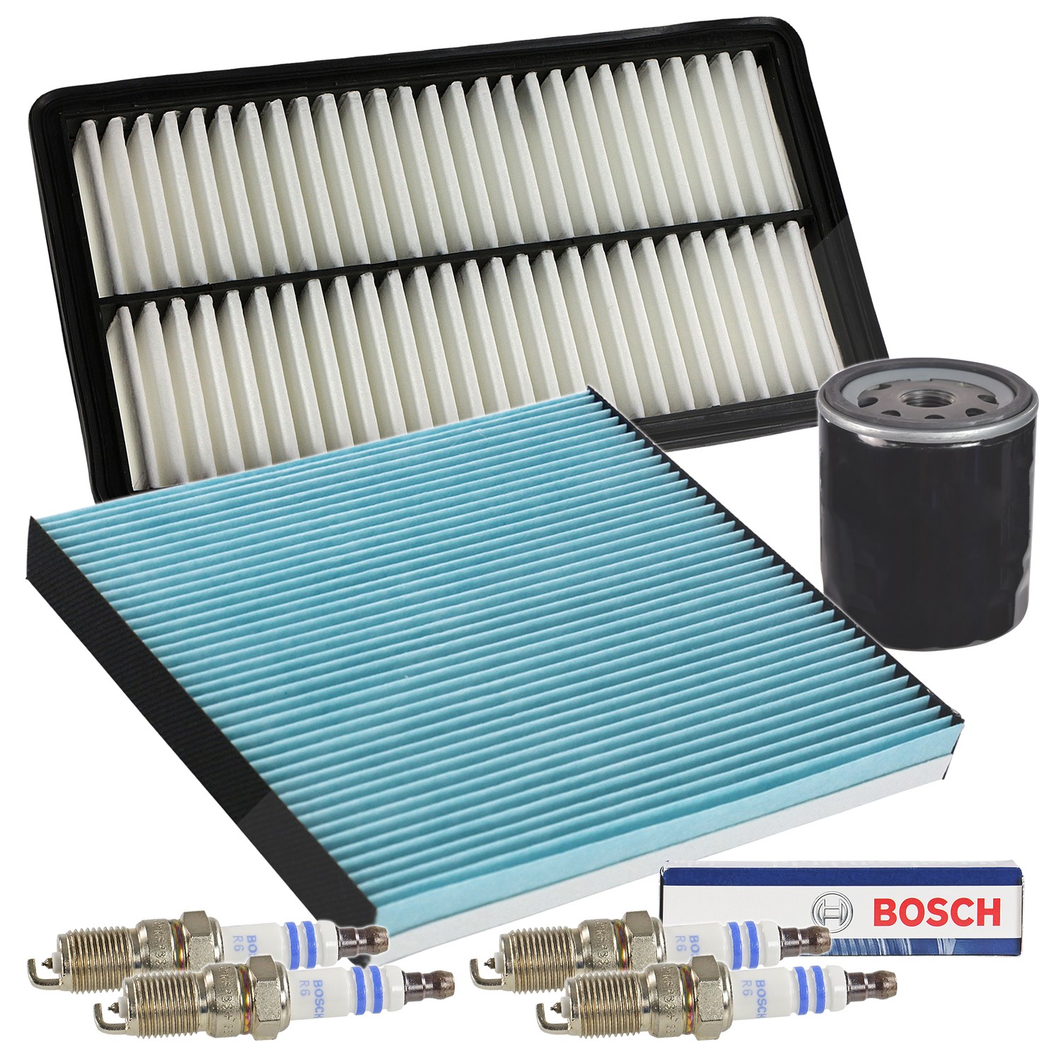 Bestprice Inspektionspaket Filtersatz SET C [Hersteller-Nr. 10694842] für Mazda