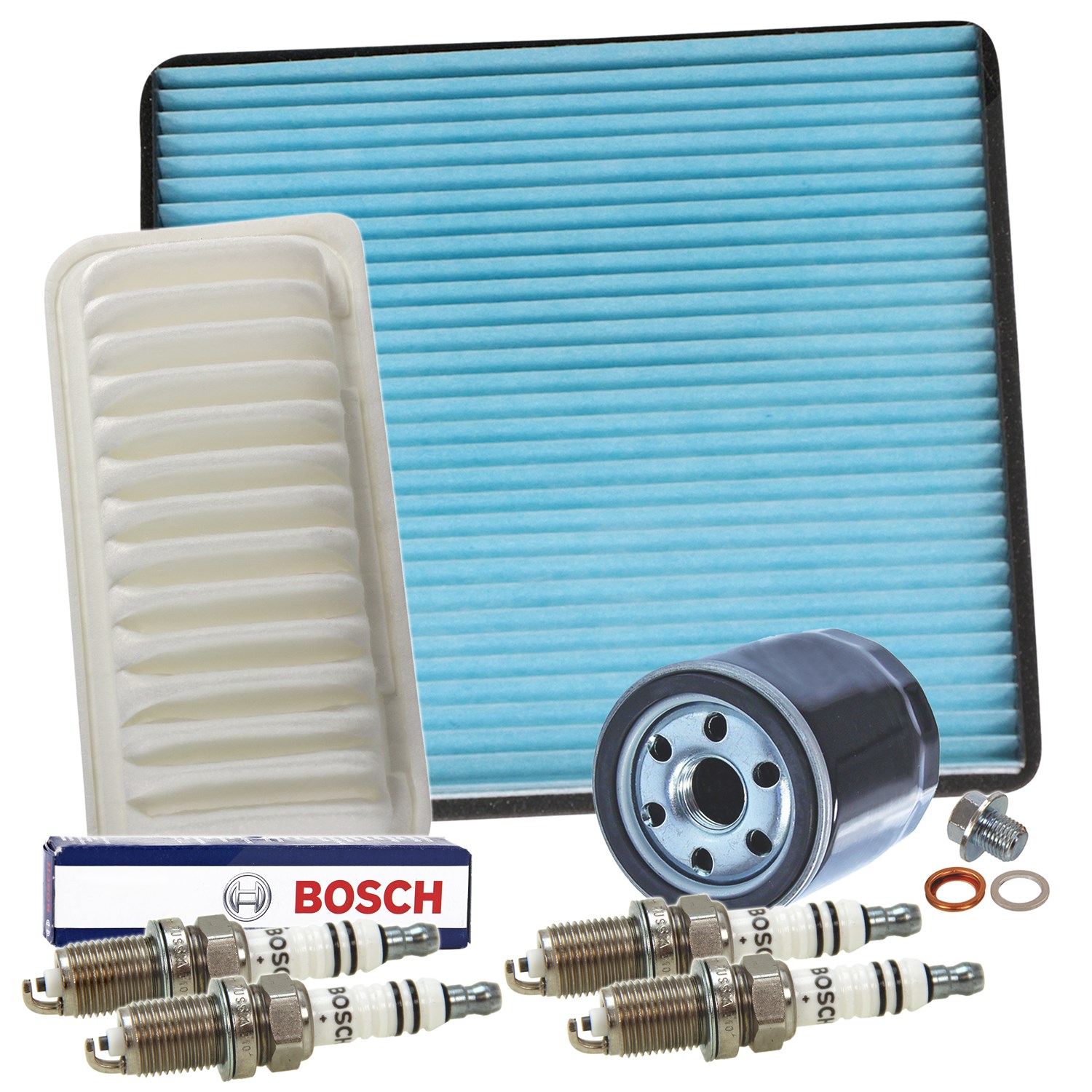 Bestprice Inspektionspaket Filtersatz SET C [Hersteller-Nr. 10694844] für Toyota