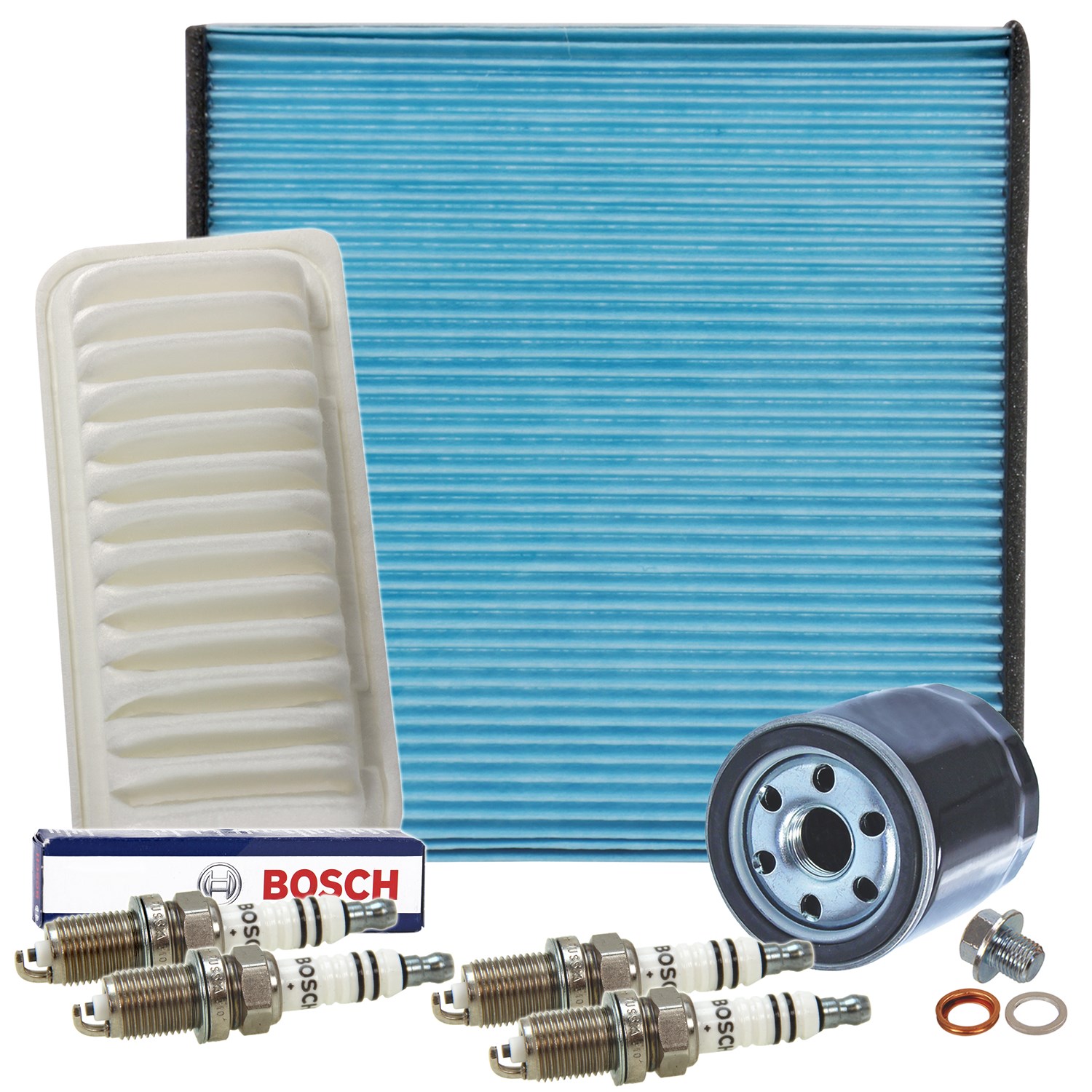 Bestprice Inspektionspaket Filtersatz SET C [Hersteller-Nr. 10694846] für Toyota